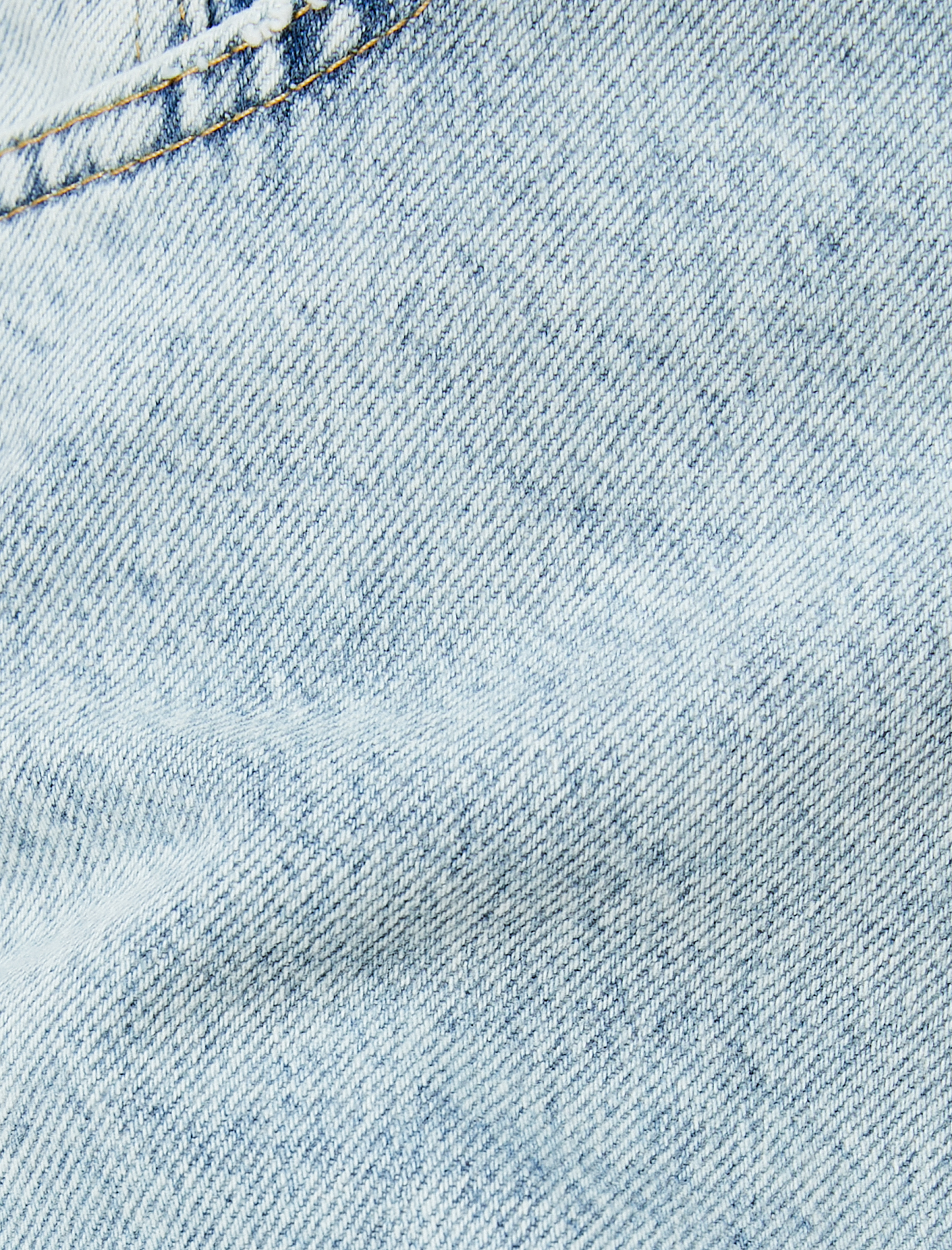   Mom Fit Kot Pantolon Standart Bel Cepli Pamuklu - Mom Jean