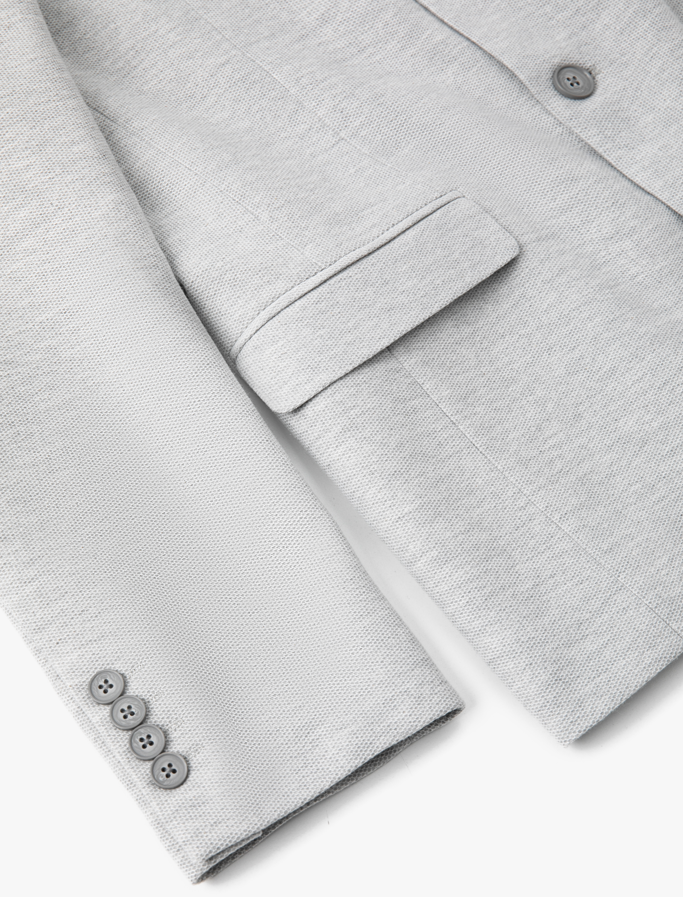 Blazer Ceket Slim Fit Cep Detaylı Düğmeli