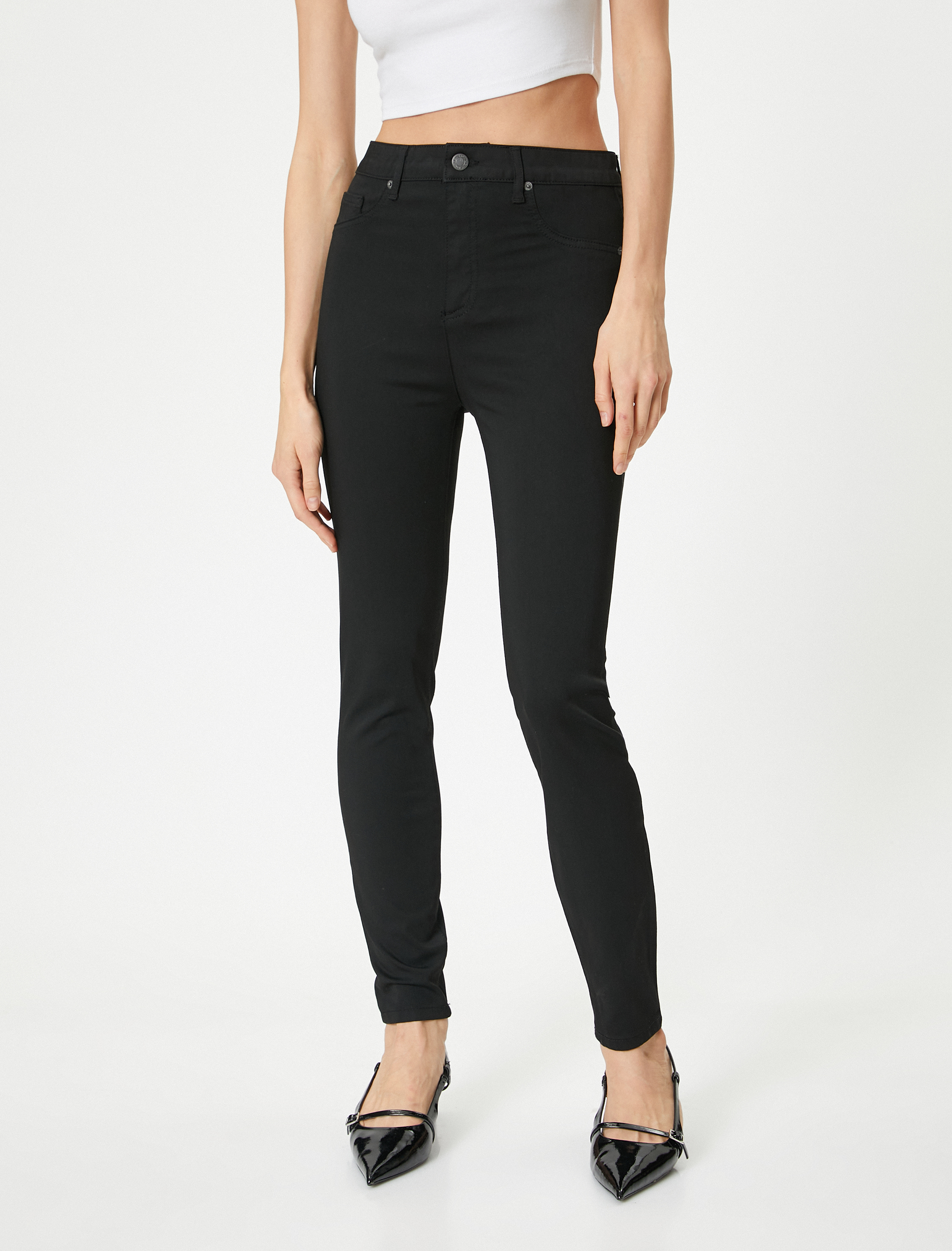   Dar Paça Kot Esnek Toparlayıcı Kot Pantolon -  Carmen Skinny Jeans