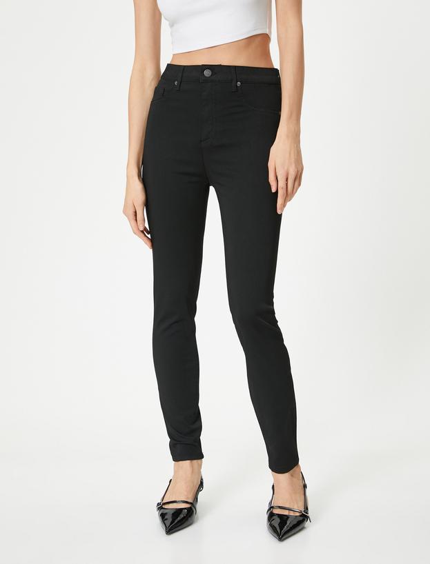 Dar Paça Kot Esnek Toparlayıcı Kot Pantolon -  Carmen Skinny Jeans_2