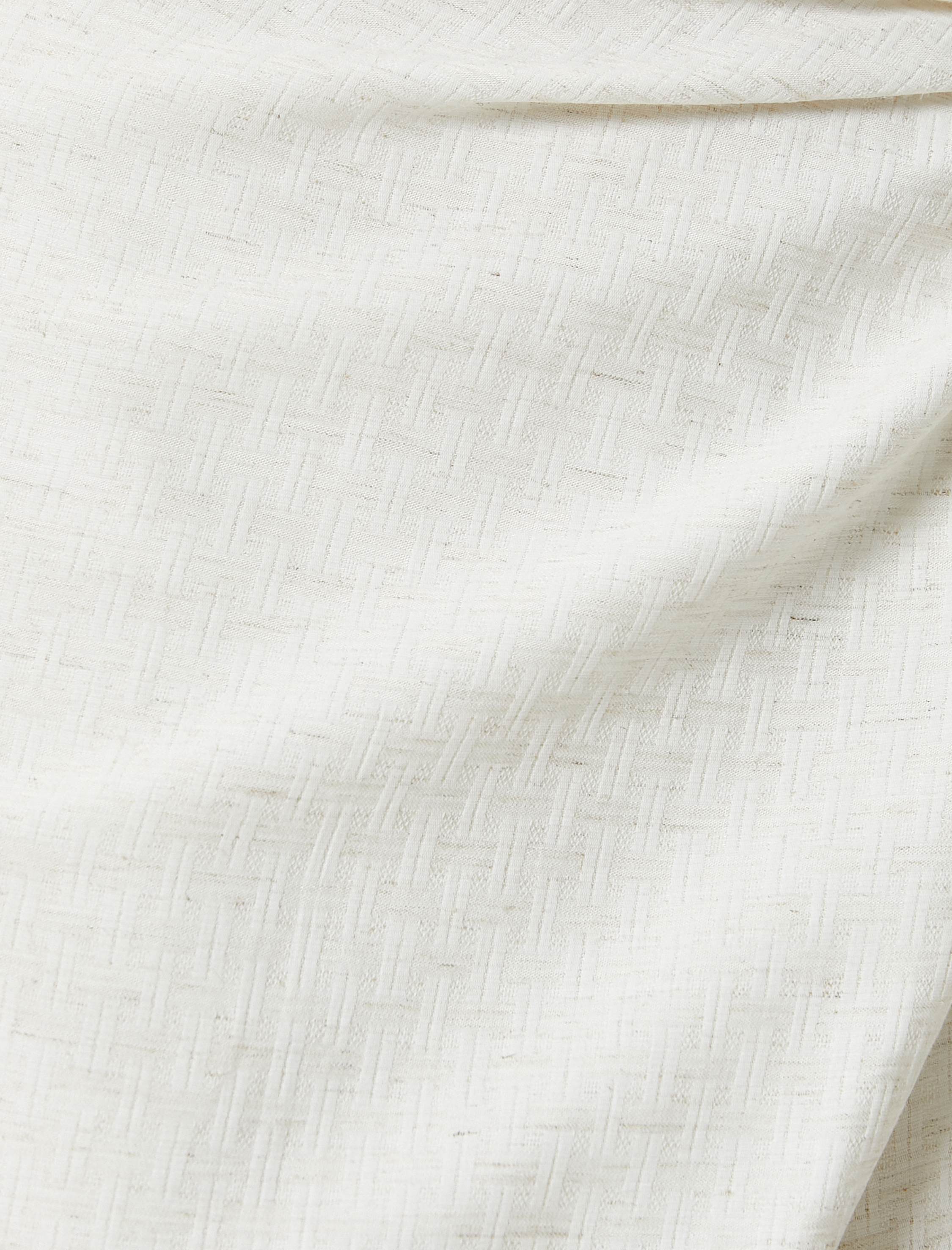   Midi Etek Beli Bağlamalı Keten Karışımlı