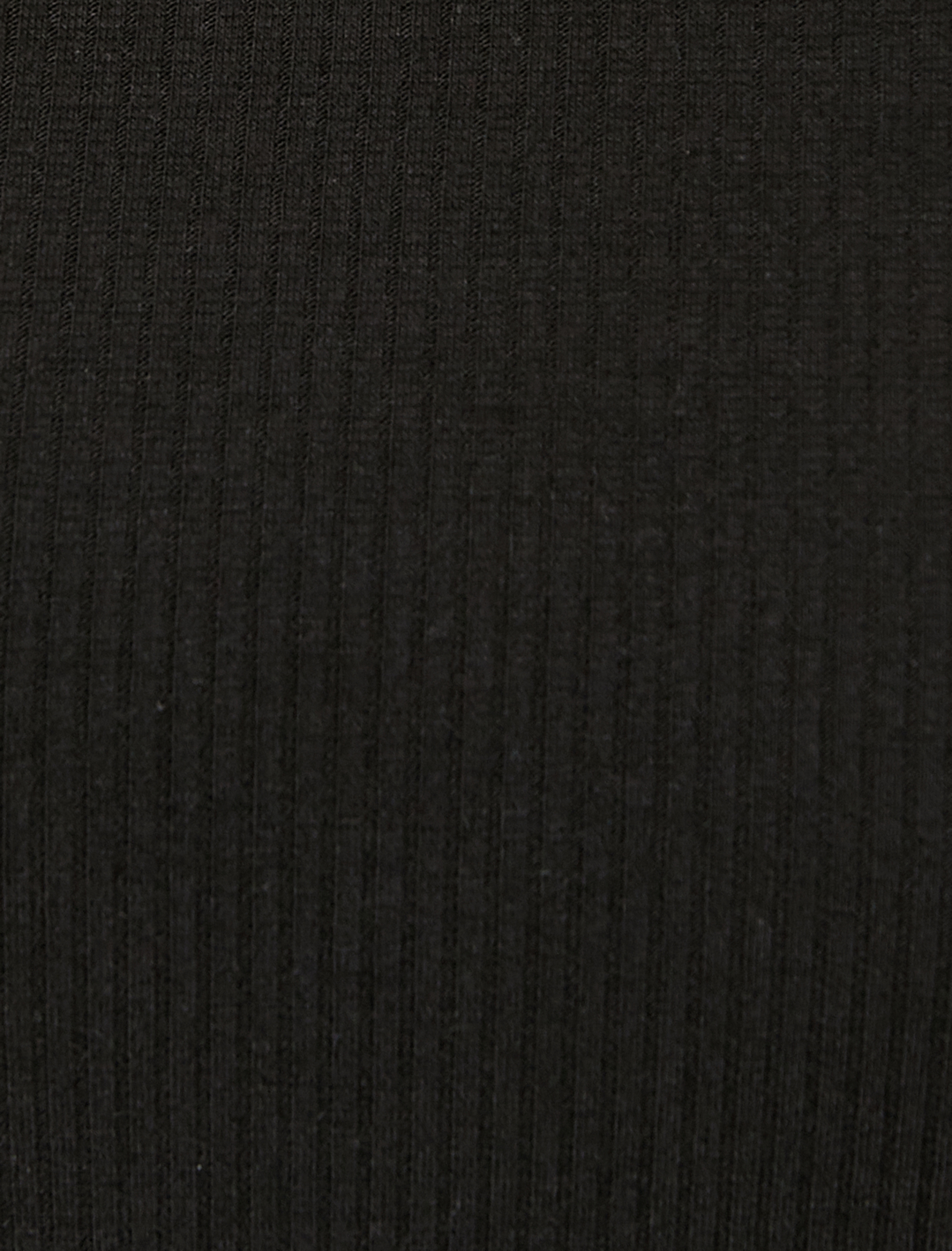   Kolsuz Mini Elbise Çan Etek Yuvarlak Yaka Pamuklu Rahat Kalıp