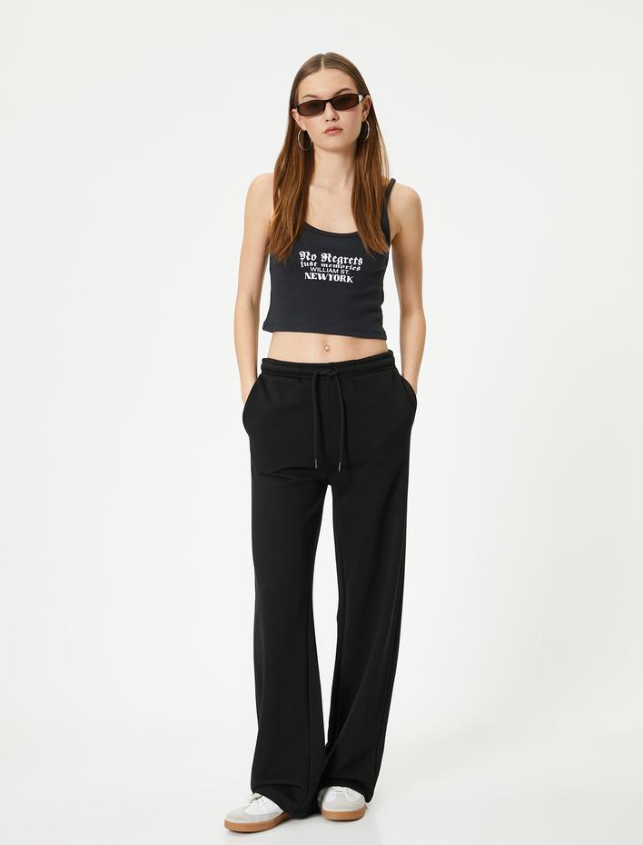  Askılı Kısa Atlet Baskılı Ribanalı Pamuklu