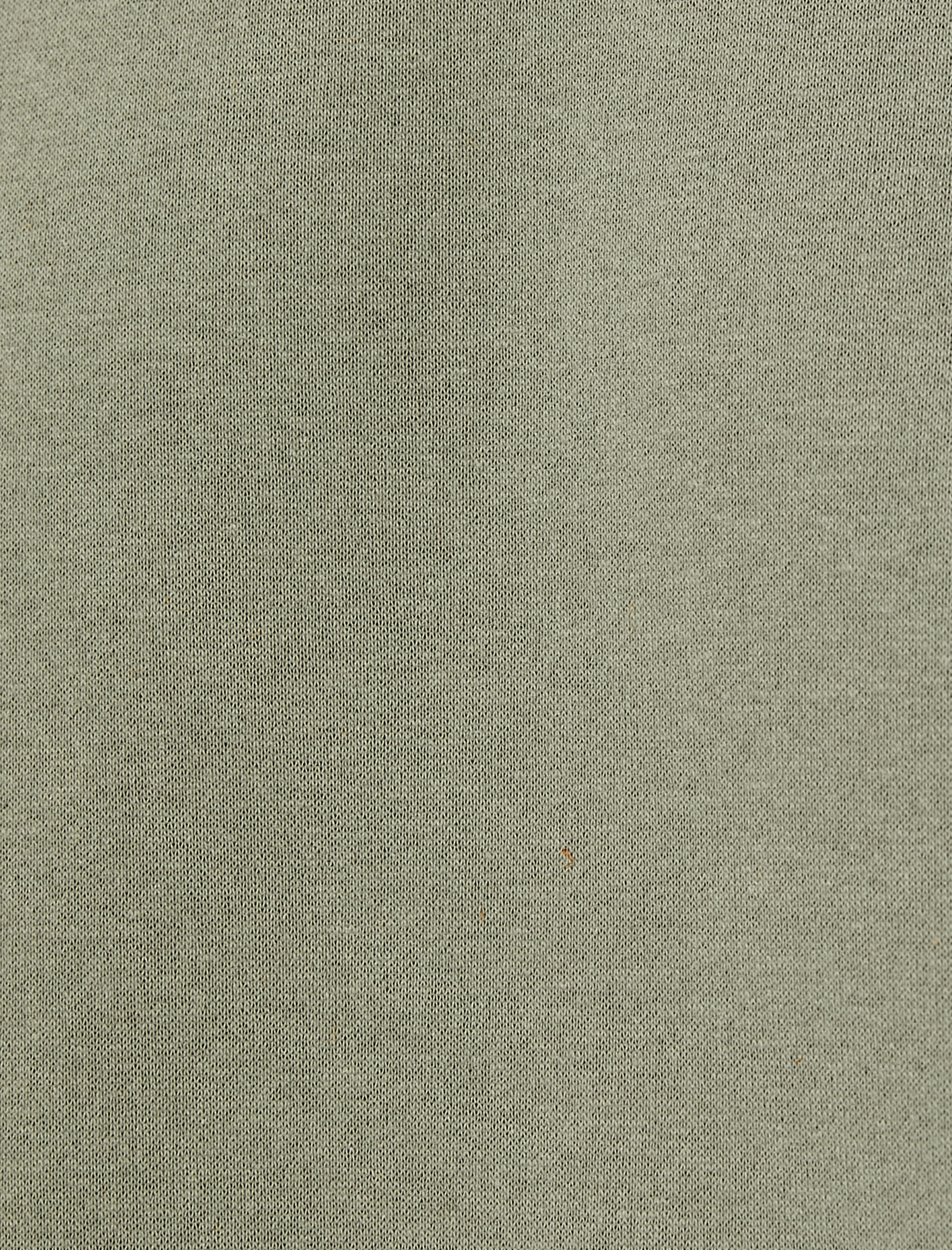   Oversize Tişört Etiket Detaylı Bisiklet Yaka