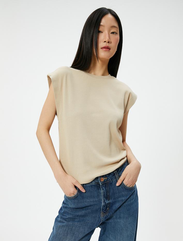  Bisiklet Yaka Tişört Slim Fit Kısa Kollu