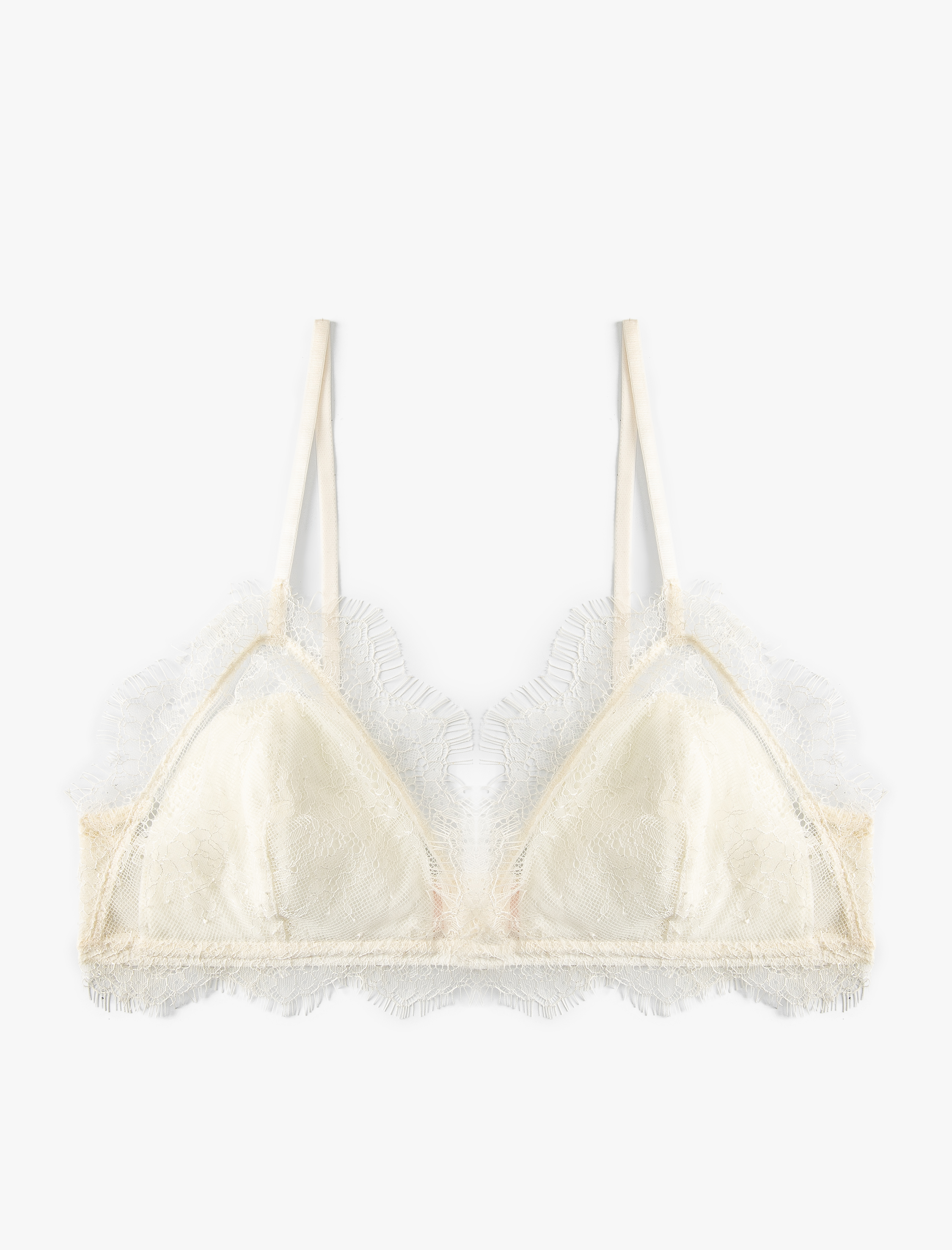   Balensiz Sütyen Dolgusuz Dantelli