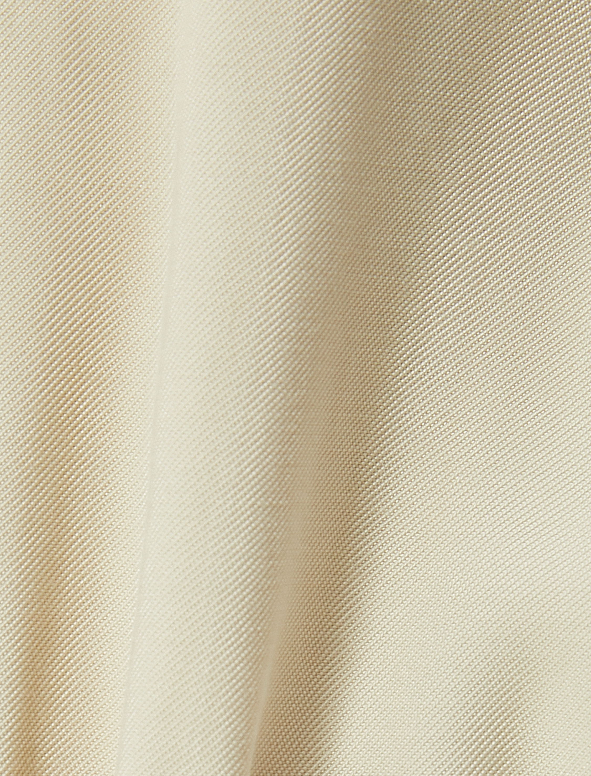 Fermuarlı Trençkot Beli Lastikli Kapaklı Cepli Dik Yaka