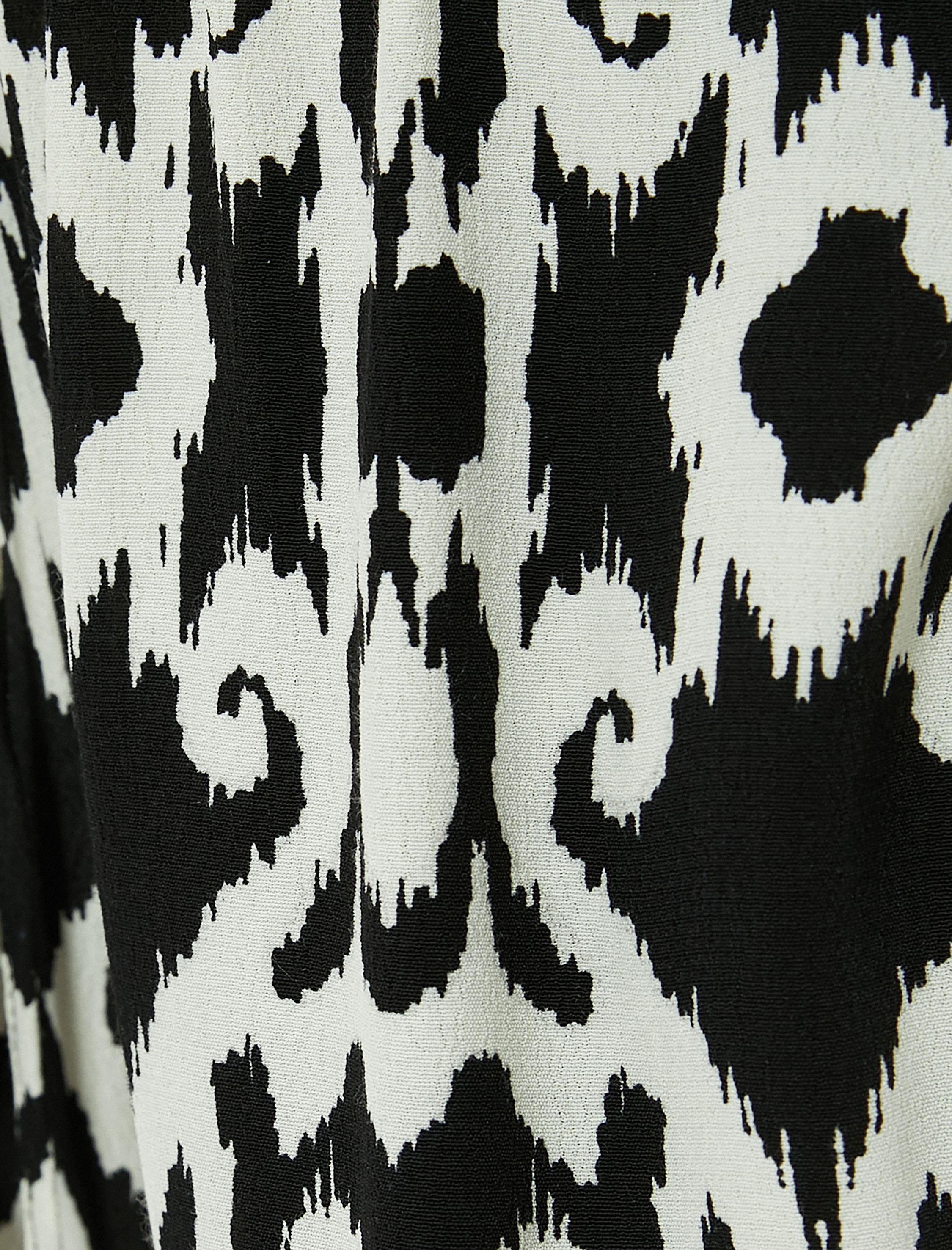   Bol Paça Pantolon Normal Bel Lastikli Cepli Püsküllü