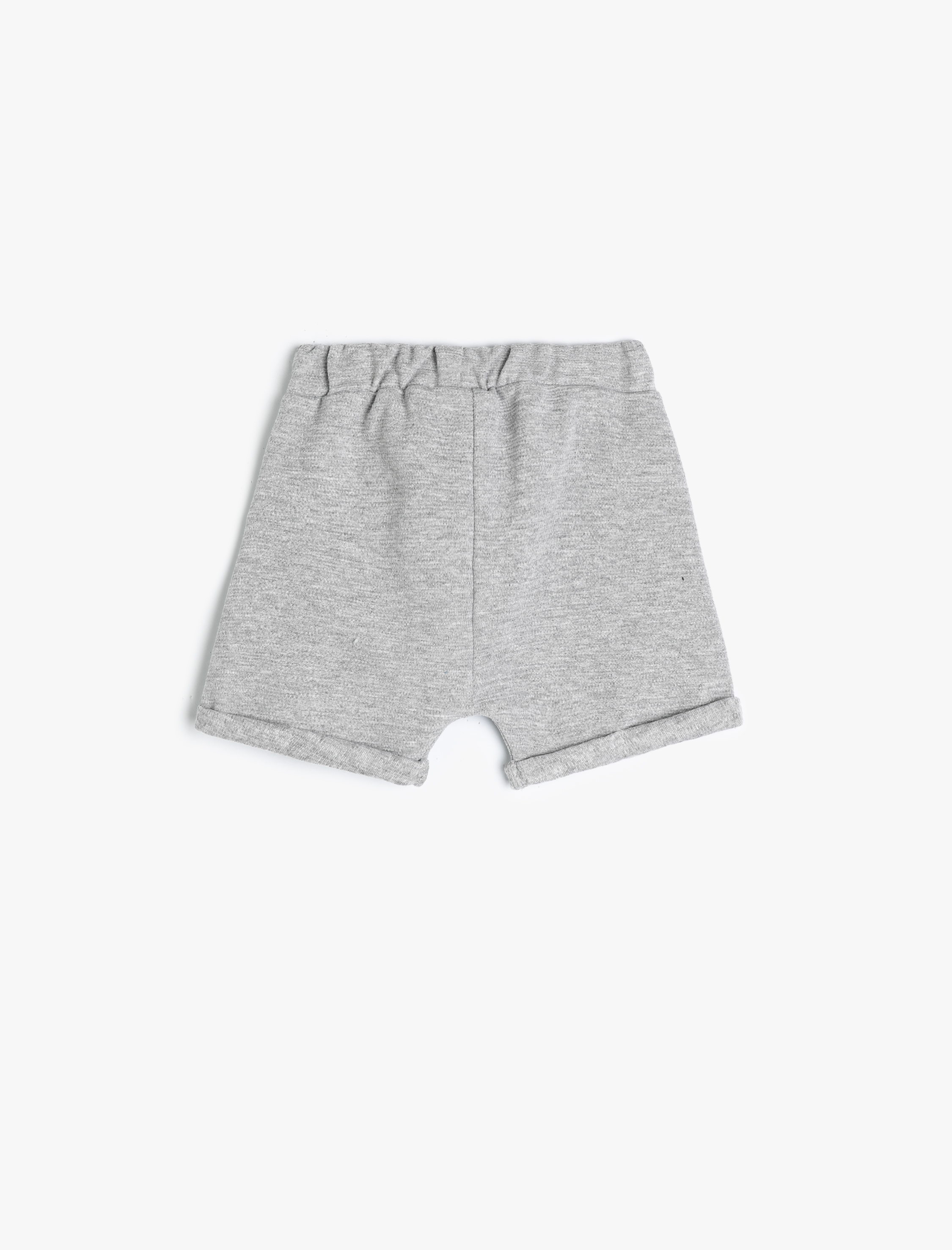  Erkek Bebek Basic Şort Beli Bağlamalı Cepli Paraşüt Cep Detaylı