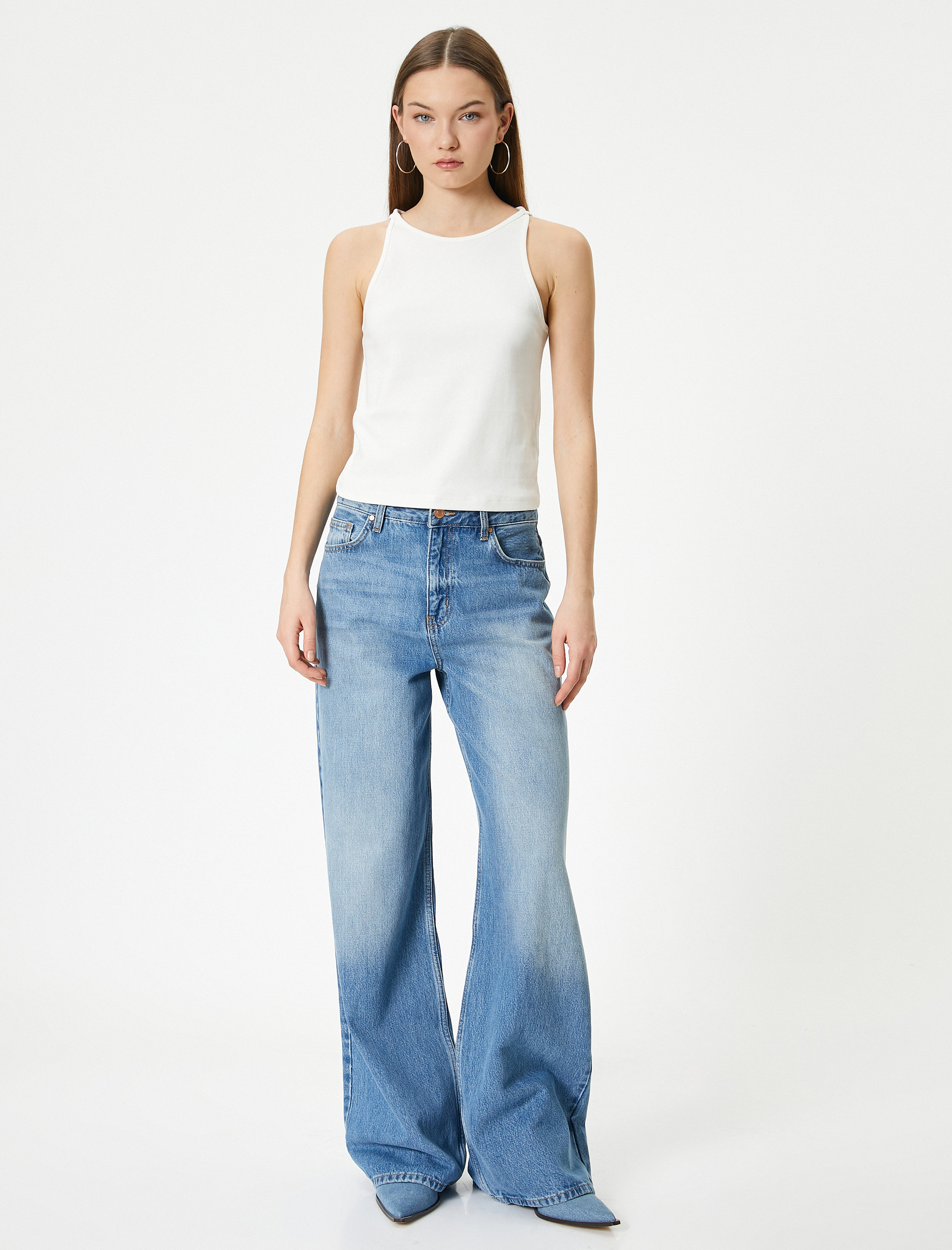   Bisiklet Yaka Atlet Slim Fit