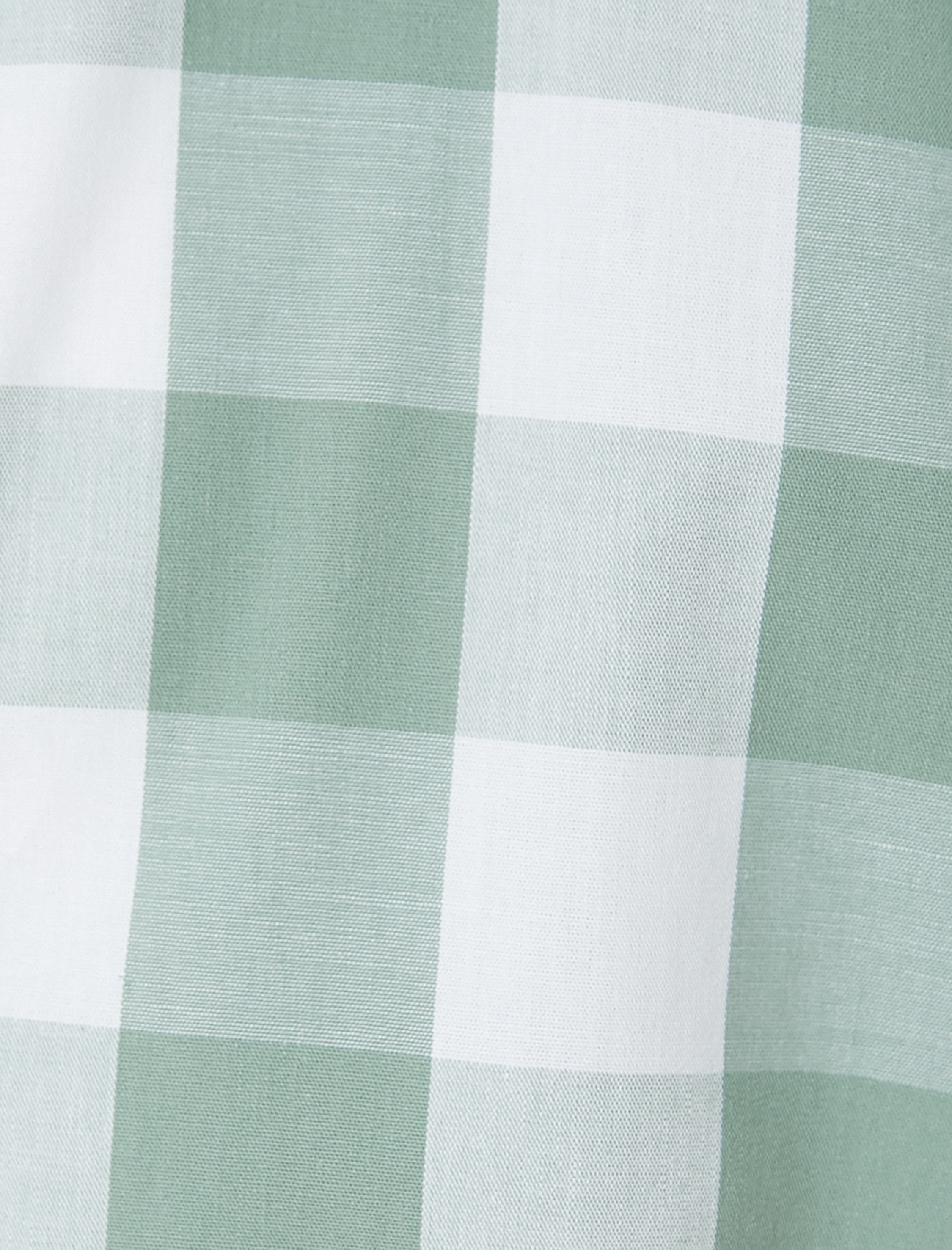   Ekoseli Gömlek Kısa Kollu Klasik Yaka Düğmeli Regular Fit