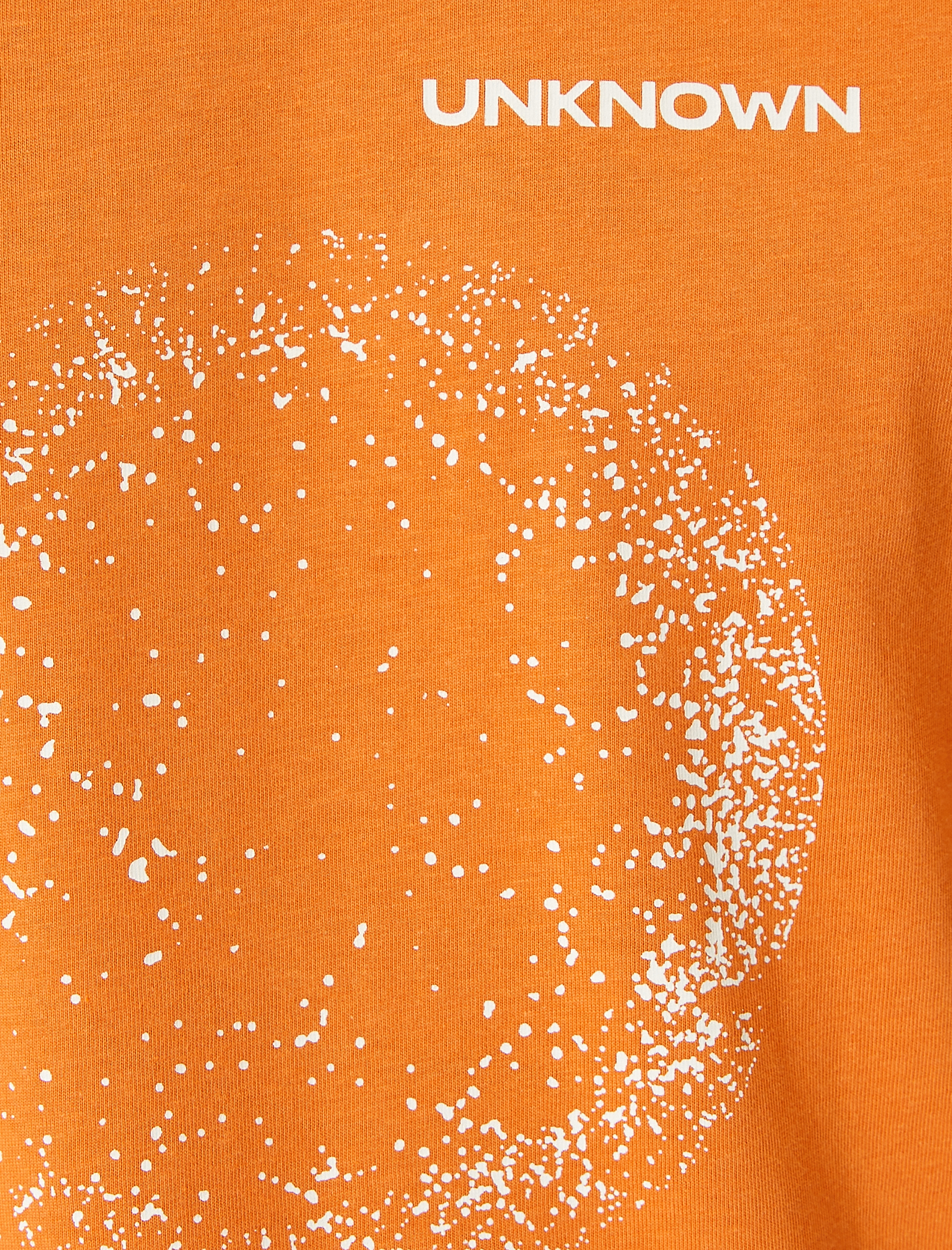   Slogan Baskılı Tişört Bisiklet Yaka Kısa Kollu Pamuklu