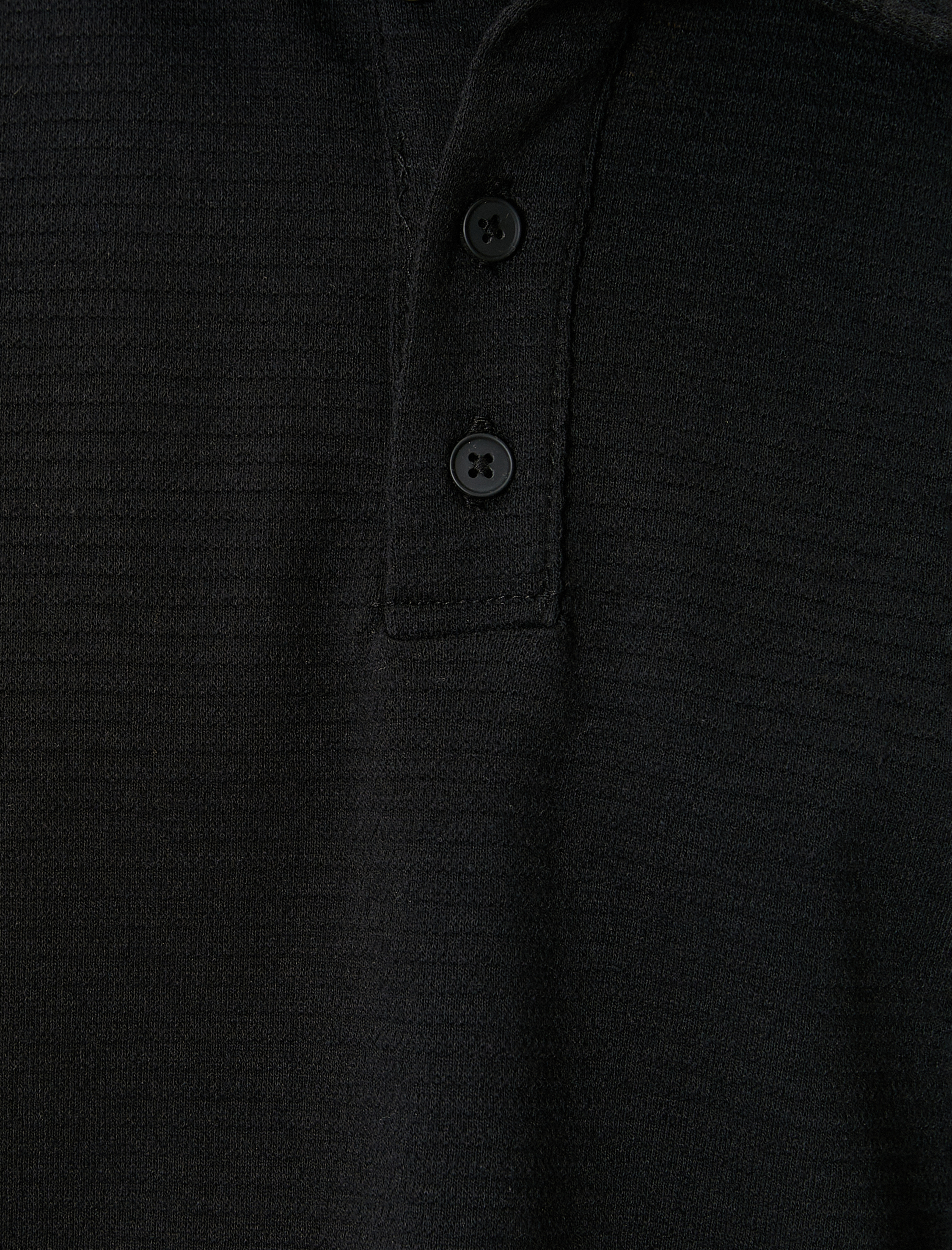   Polo Yaka Tişört Slim Fit Kısa Kollu Düğmeli