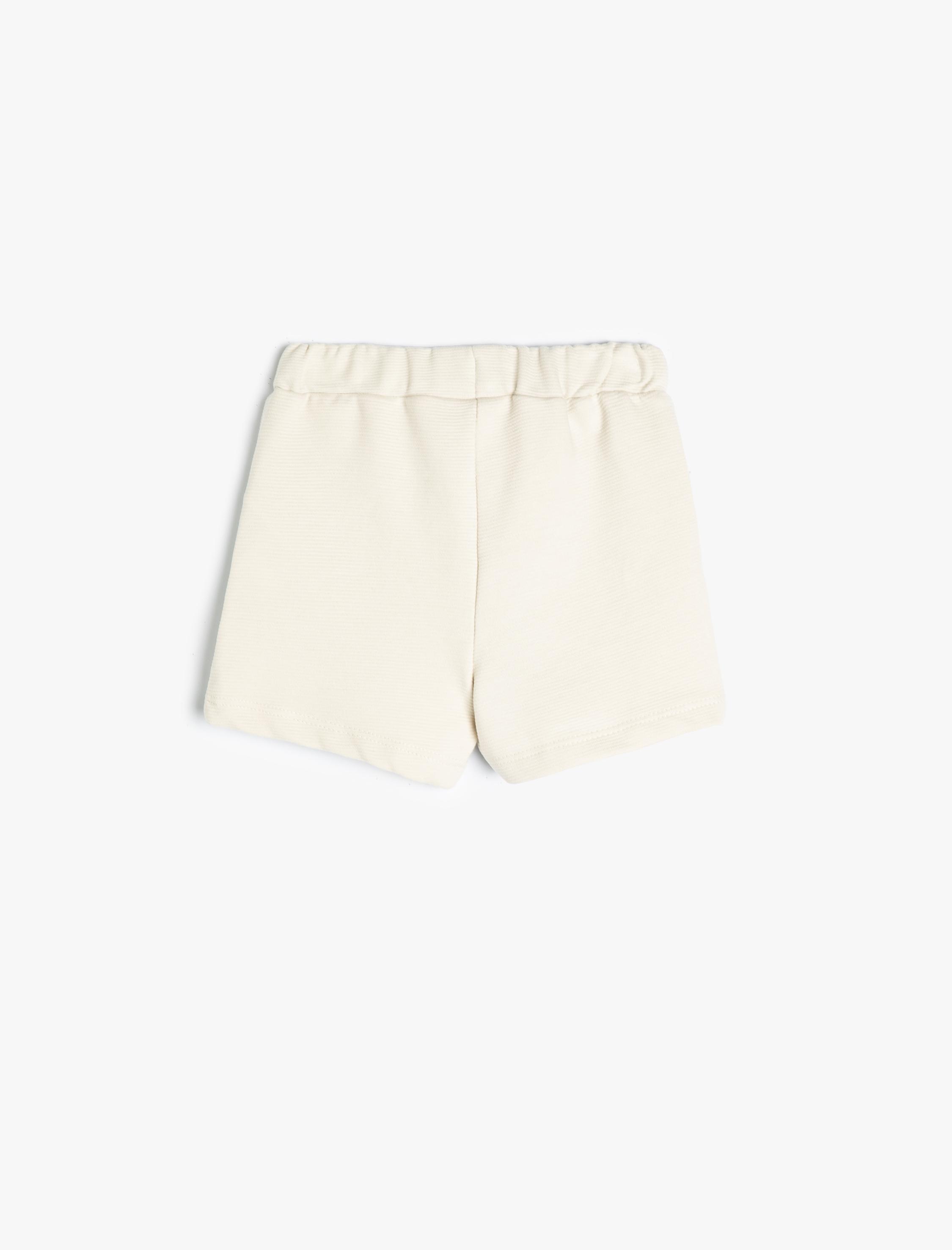  Erkek Bebek Basic Şort Beli Bağlamalı Cep Detaylı