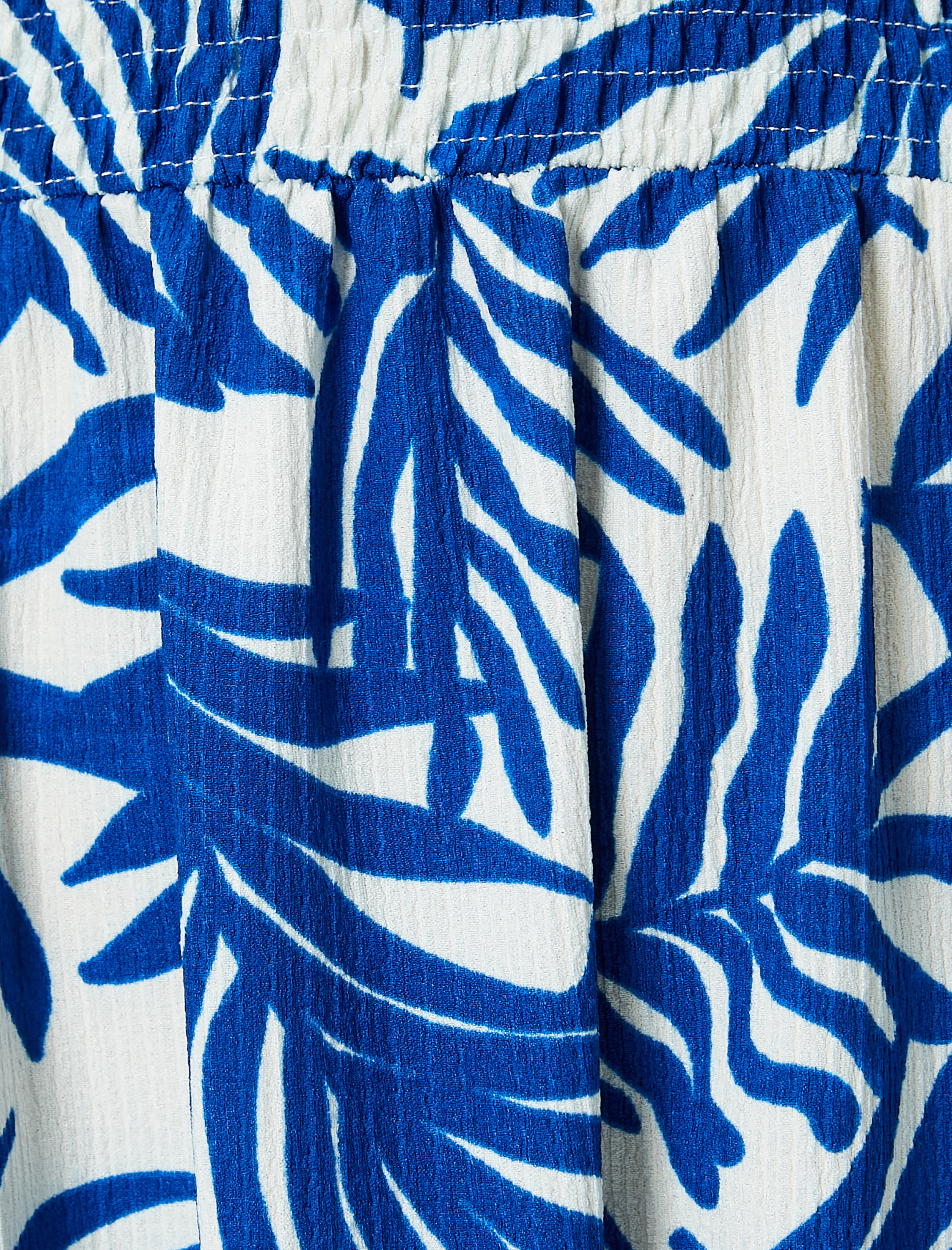   Çiçekli Elbise Midi Boy Askılı Gipe Detaylı Rahat Kalıp Bürümcük