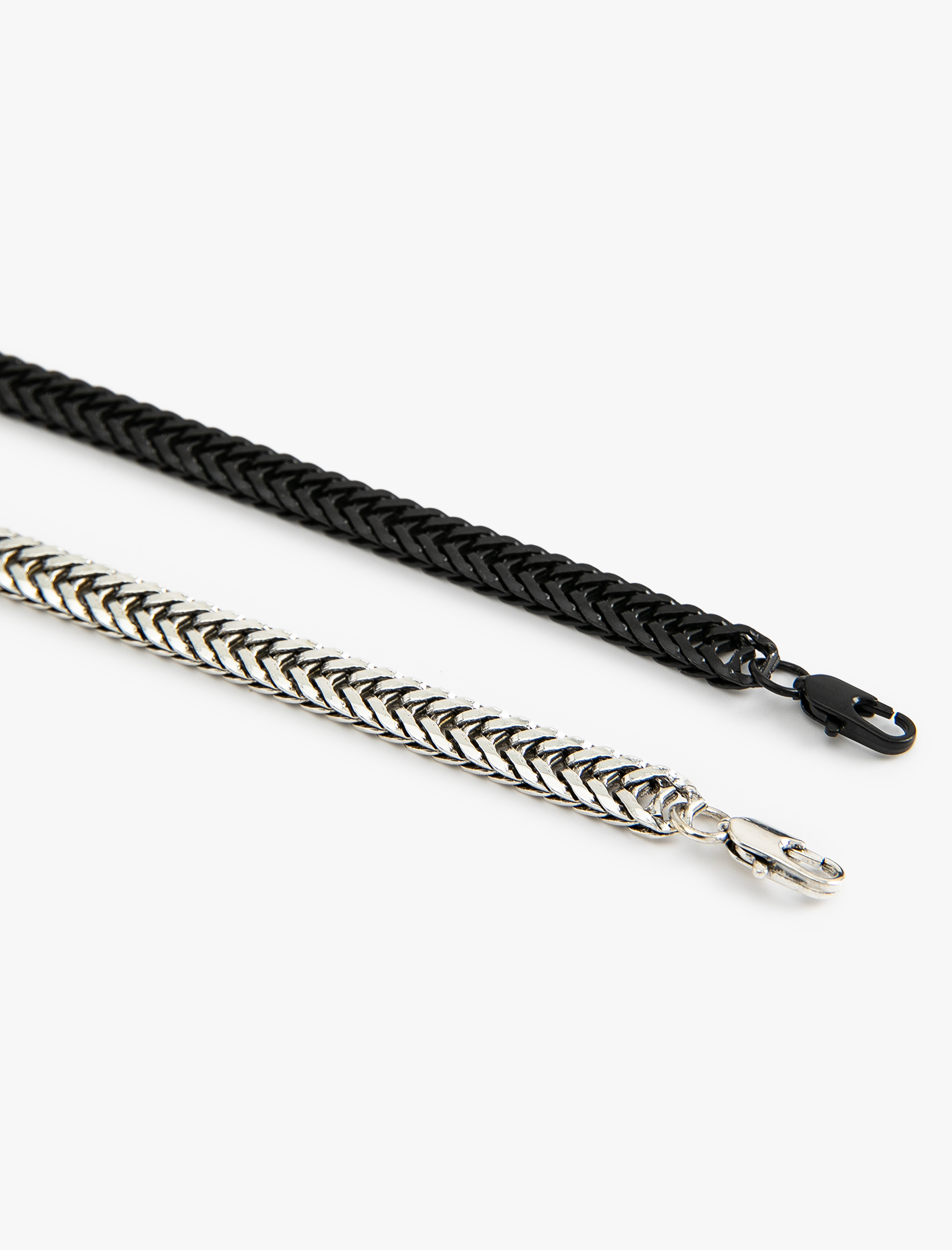  Erkek 2'li Zincir Bileklik Seti Çok Renkli