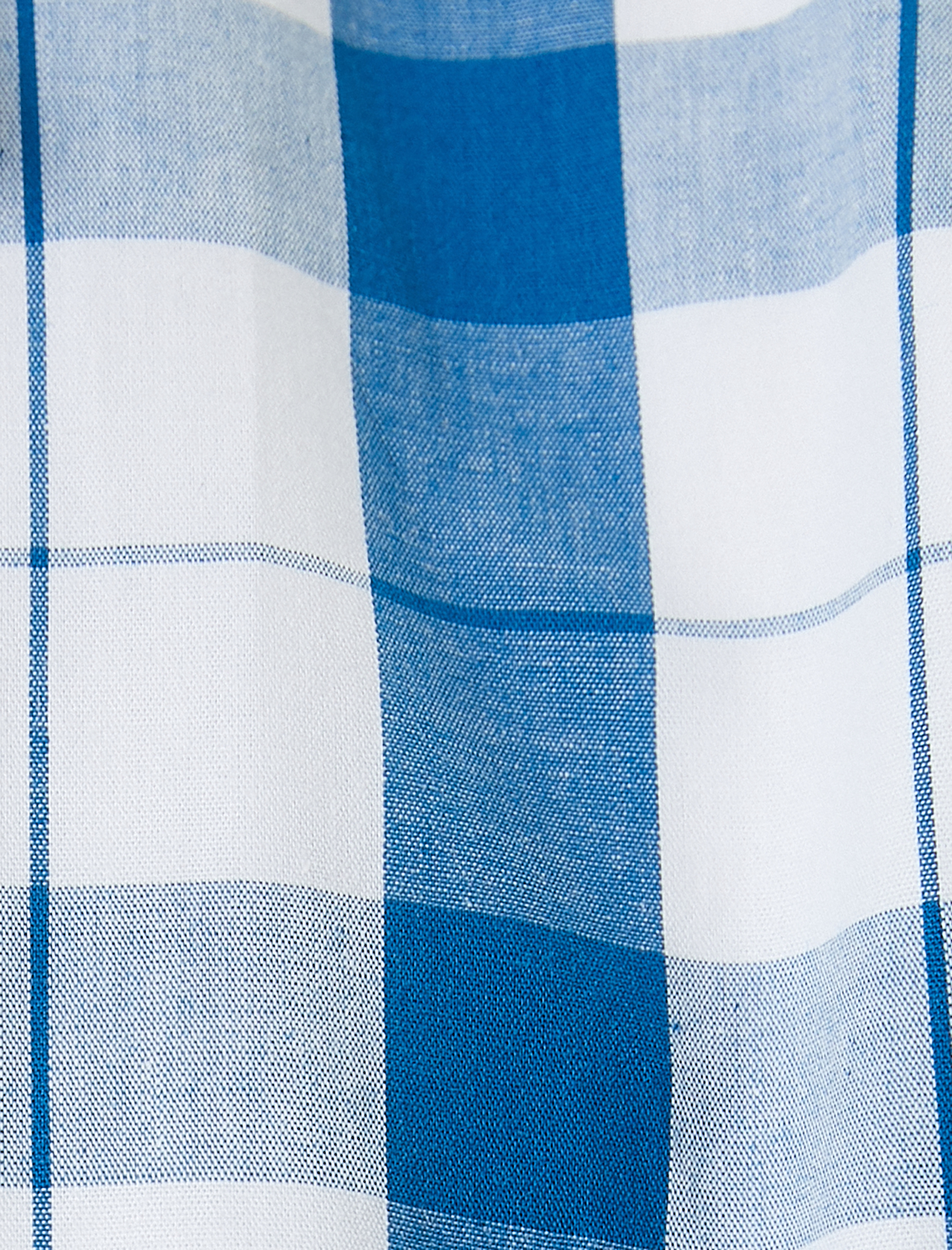   Ekoseli Gömlek Cep Detaylı Klasik Yaka Düğmeli Regular Fit