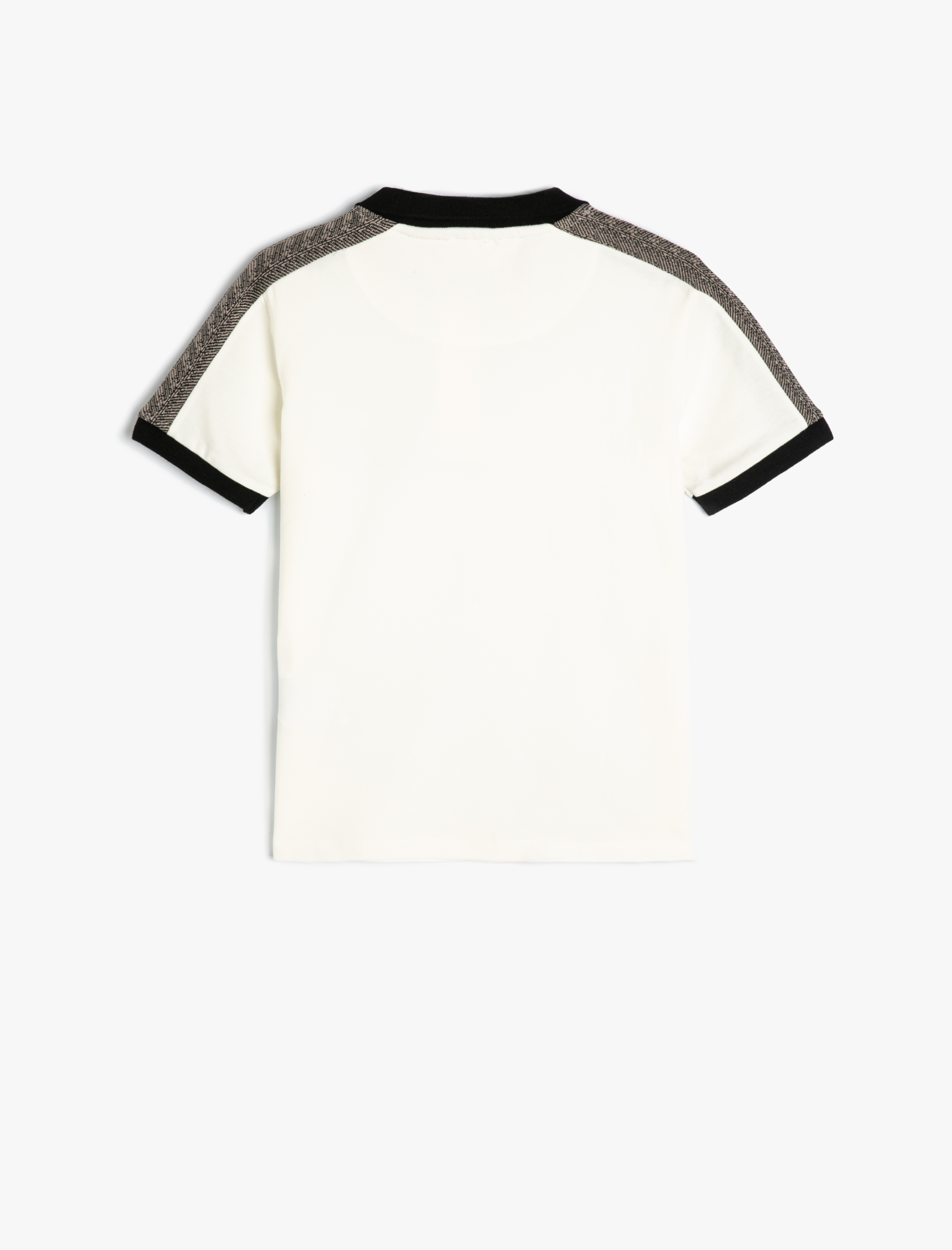  Erkek Çocuk Polo Tişört Kısa Kollu Düğme Detaylı Pamuklu