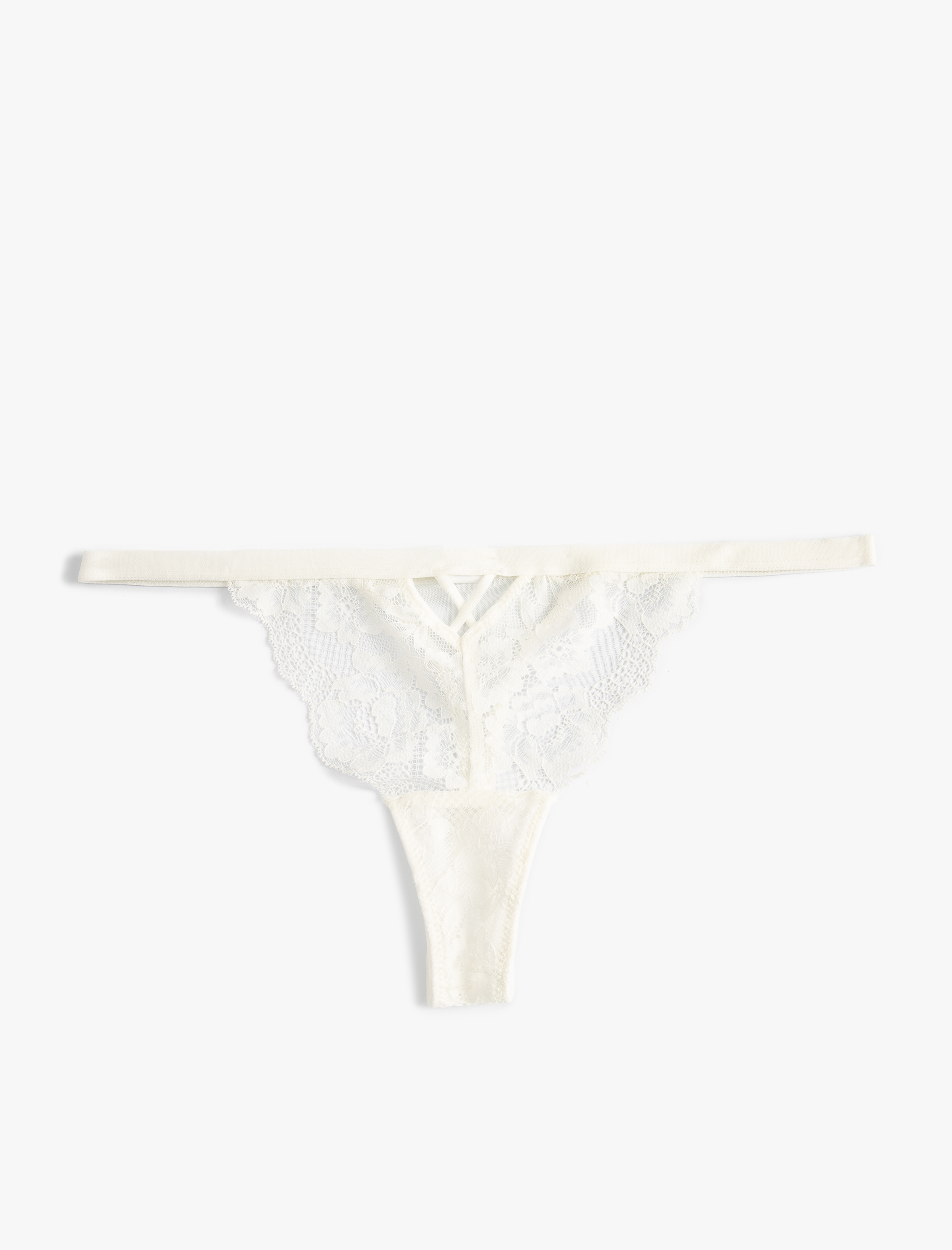   Dantelli Tül String Külot