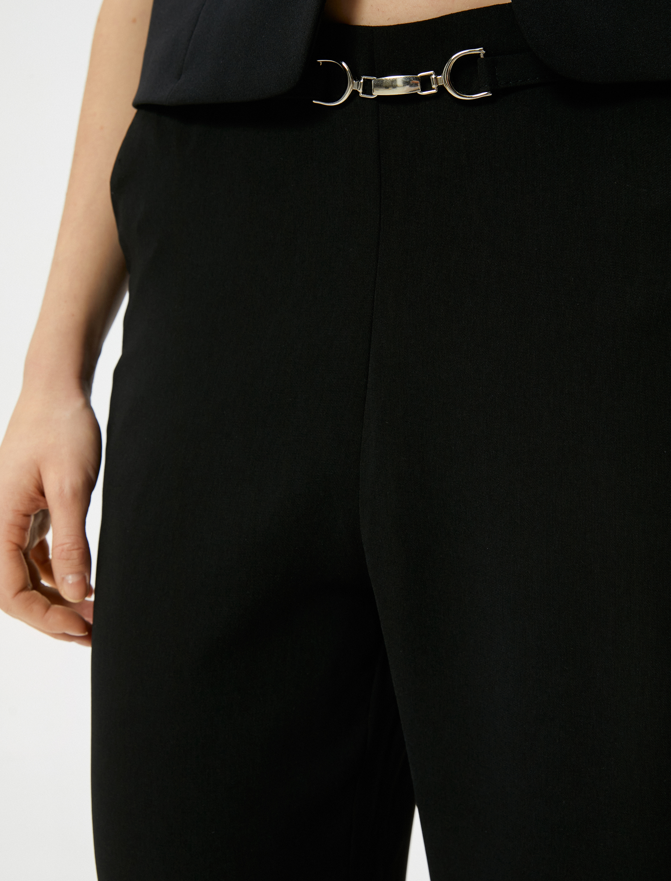   Bol Paça Pantolon Normal Bel Kemerli Cepli