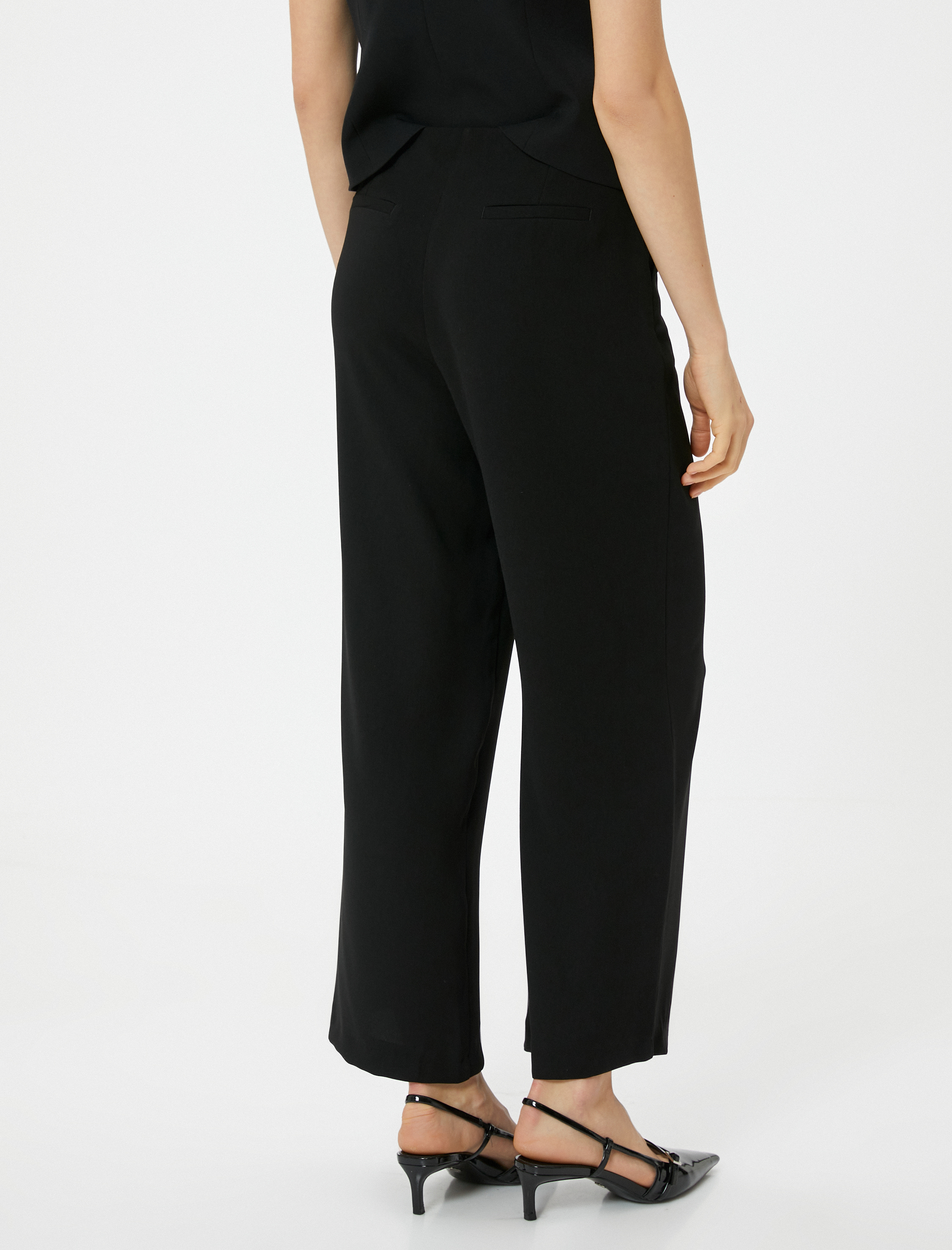   Bol Paça Pantolon Normal Bel Kemerli Cepli