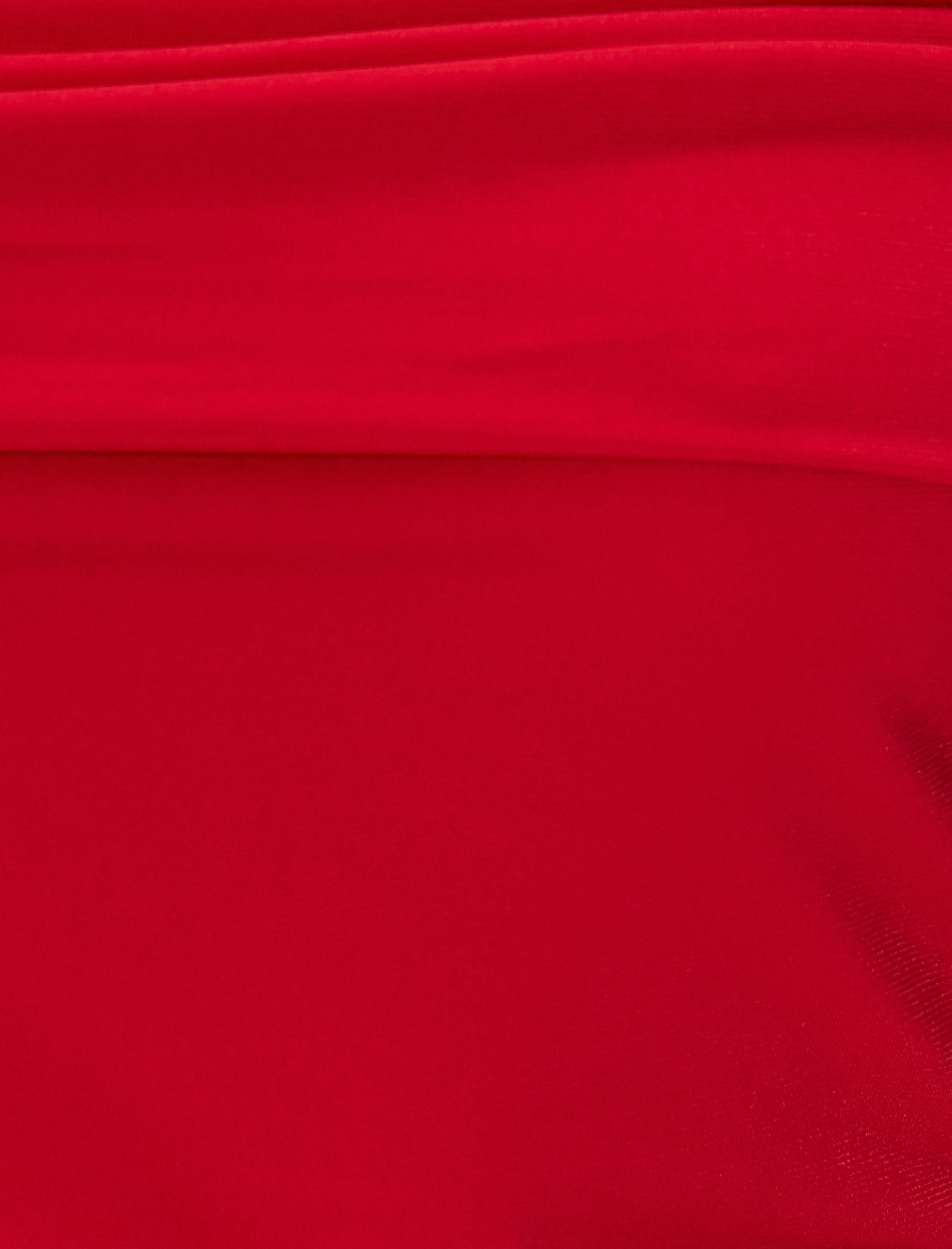   Omuzları Açık Bluz Drape Detaylı Slim Fit