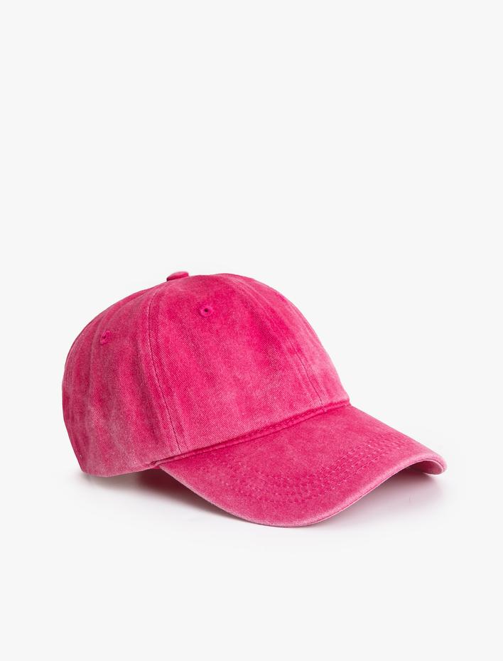 Kadın Basic Kep Şapka Pamuklu