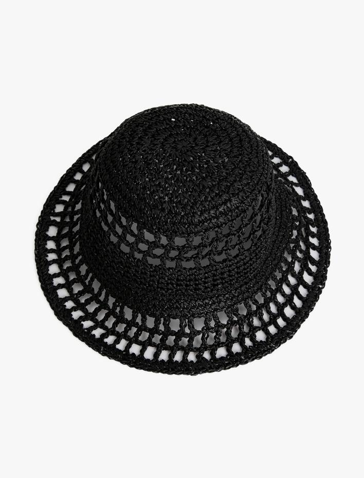 Kadın Bucket Hasır Şapka