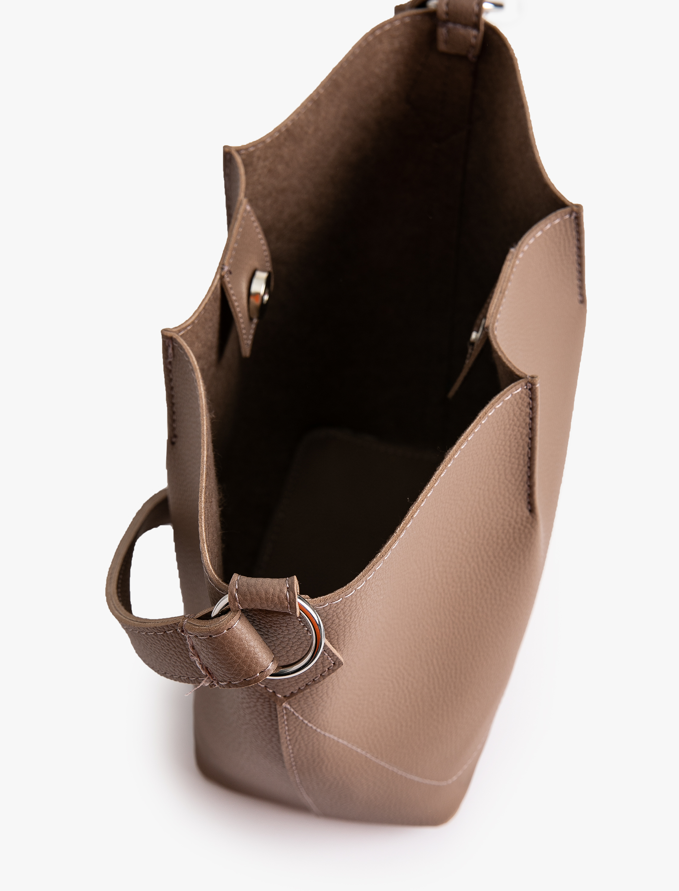  Kadın Hobo Çanta Suni Deri Büyük Boy