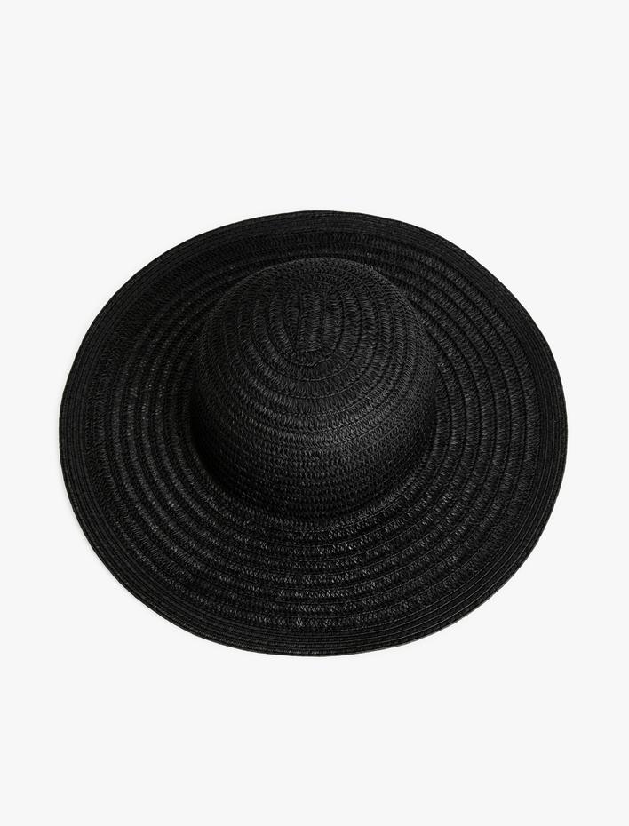 Kadın Hasır Şapka Dokulu