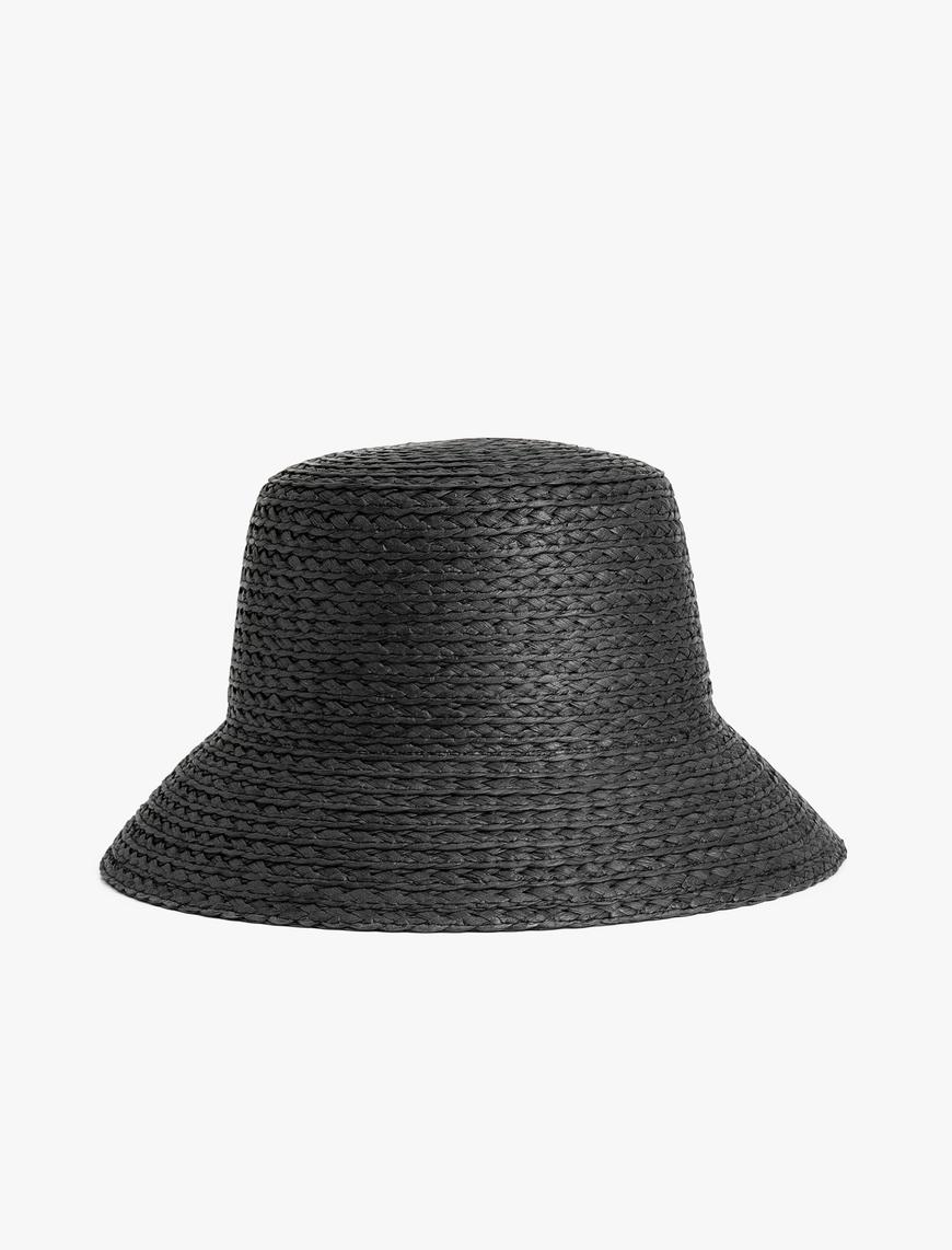  Kadın Bucket Hasır Şapka