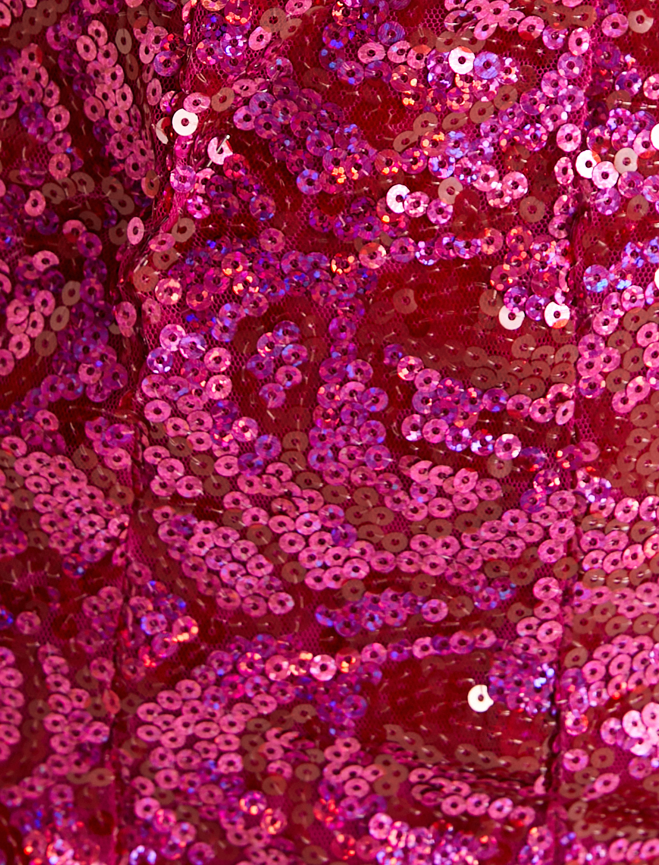   Pullu Payetli Straplez Gece Elbisesi Mini Boy V Yaka Slim Fit