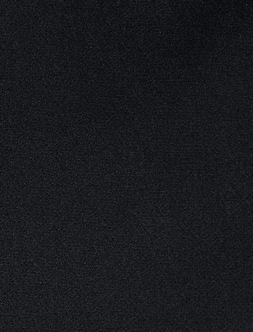   Blazer Ceket Kruvaze Düğmeli Cepli Gömlek Parça Görünümlü