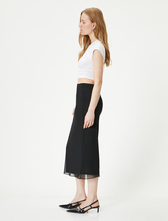  Midi Etek Normal Bel Lastikli