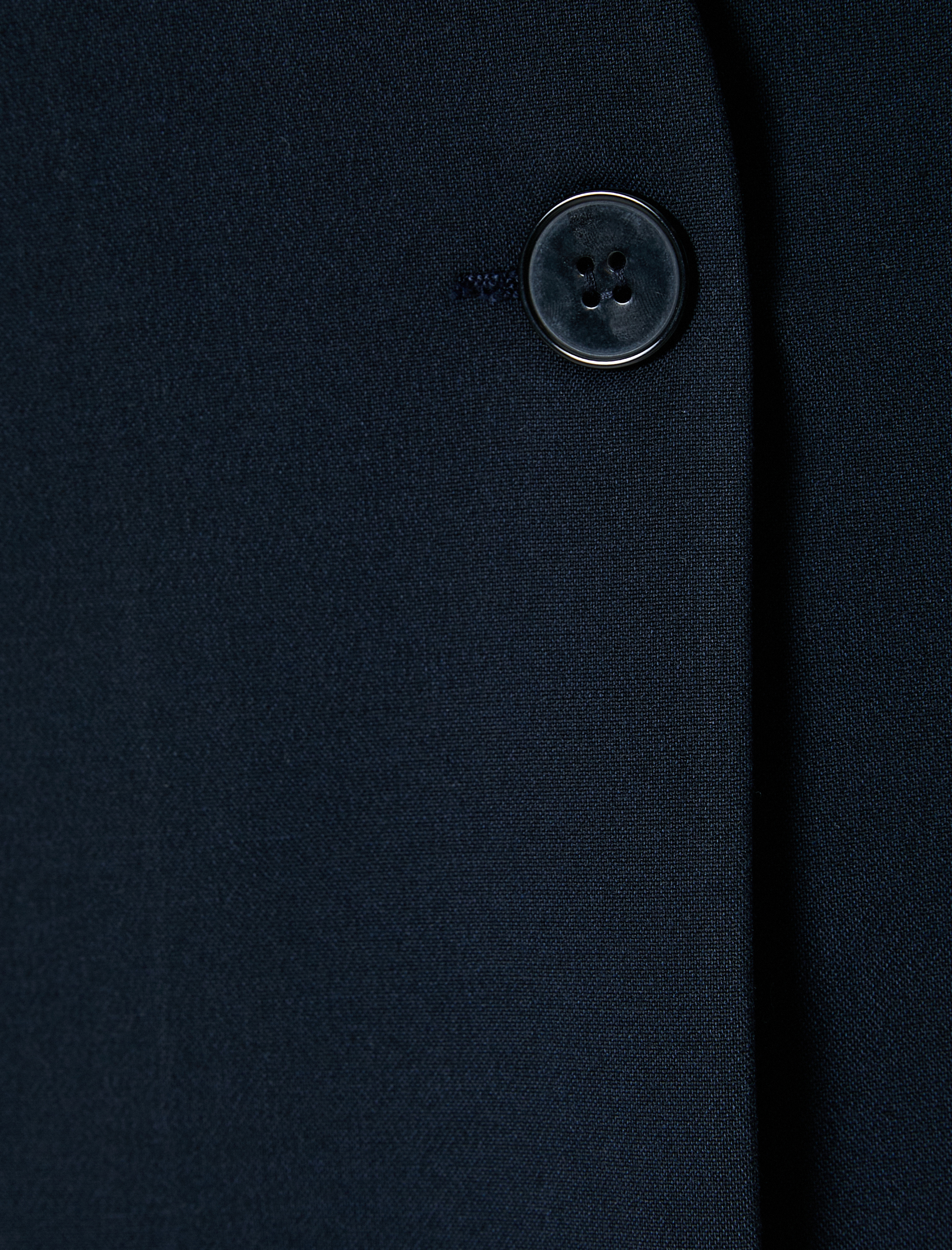   Uzun Kumaş Yelek Kolsuz Düğmeli Rahat Kalıp