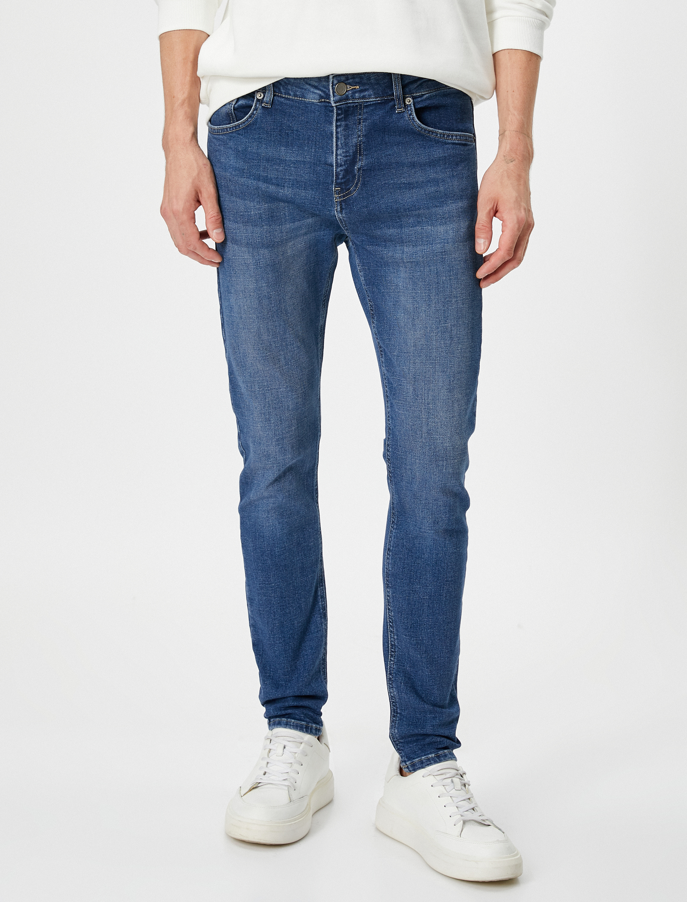   Skinny Fit Kot Pantolon - Michael Jean