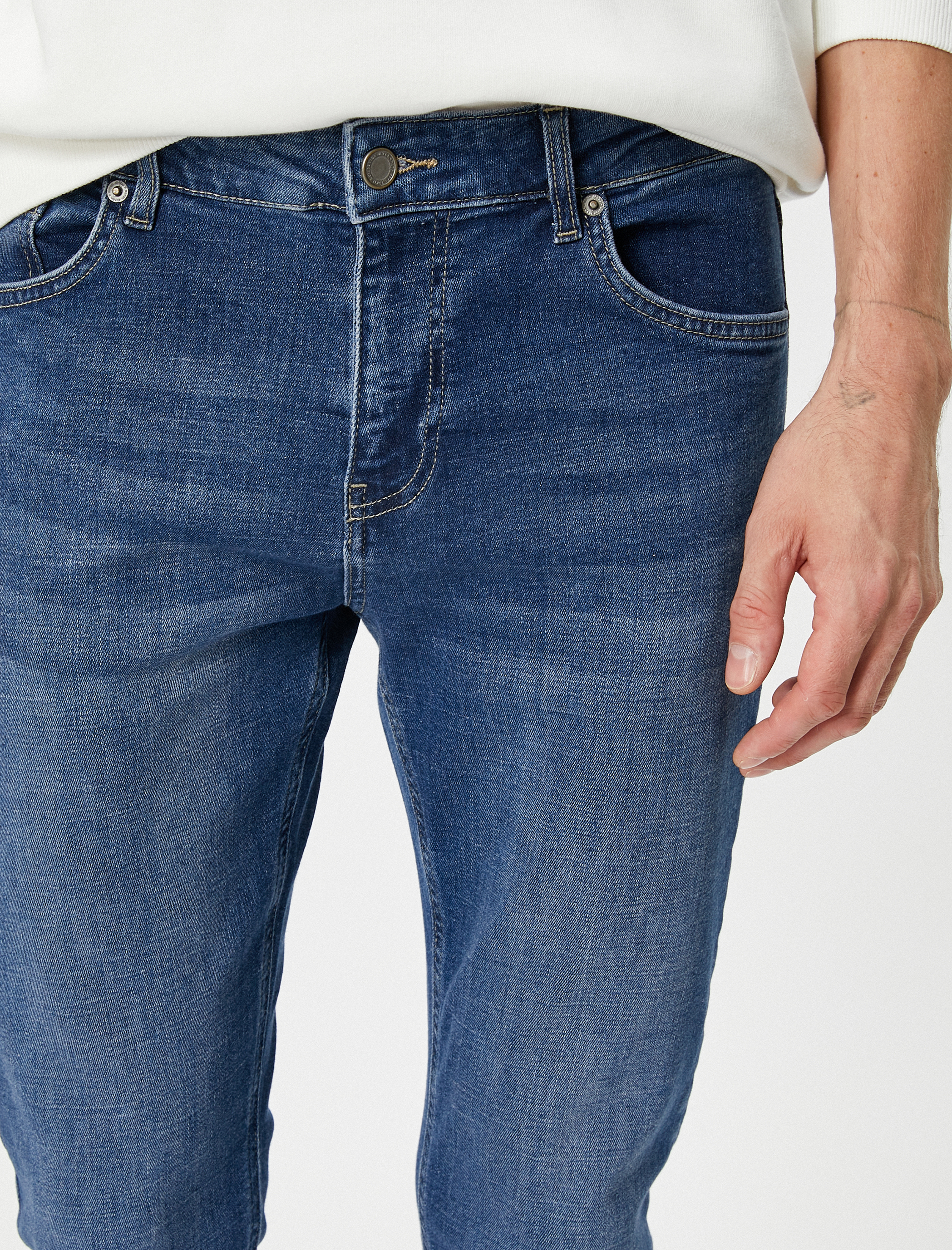   Skinny Fit Kot Pantolon - Michael Jean