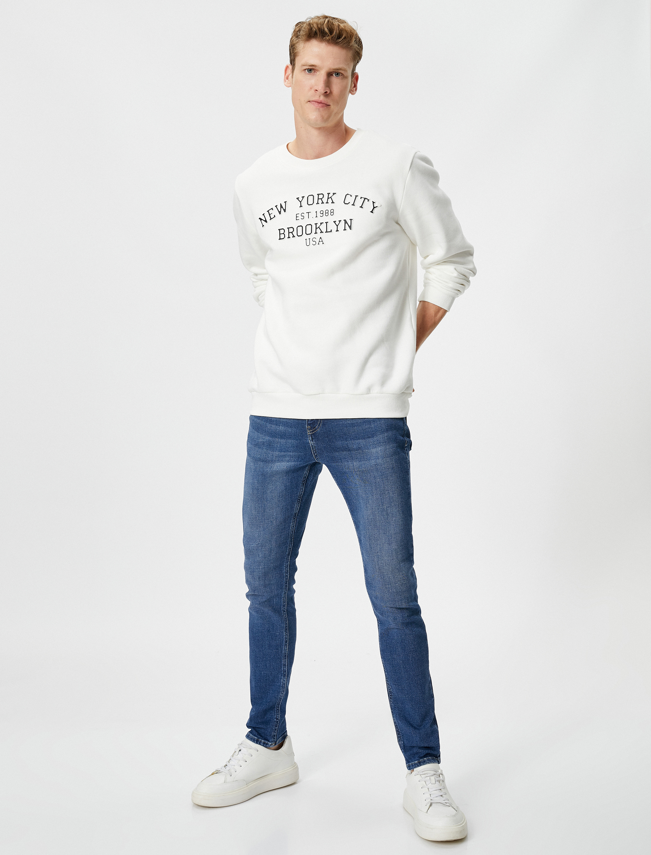   Skinny Fit Kot Pantolon - Michael Jean