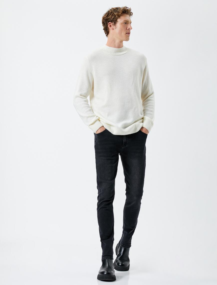   Skinny Fit Kot Pantolon - Michael Jean