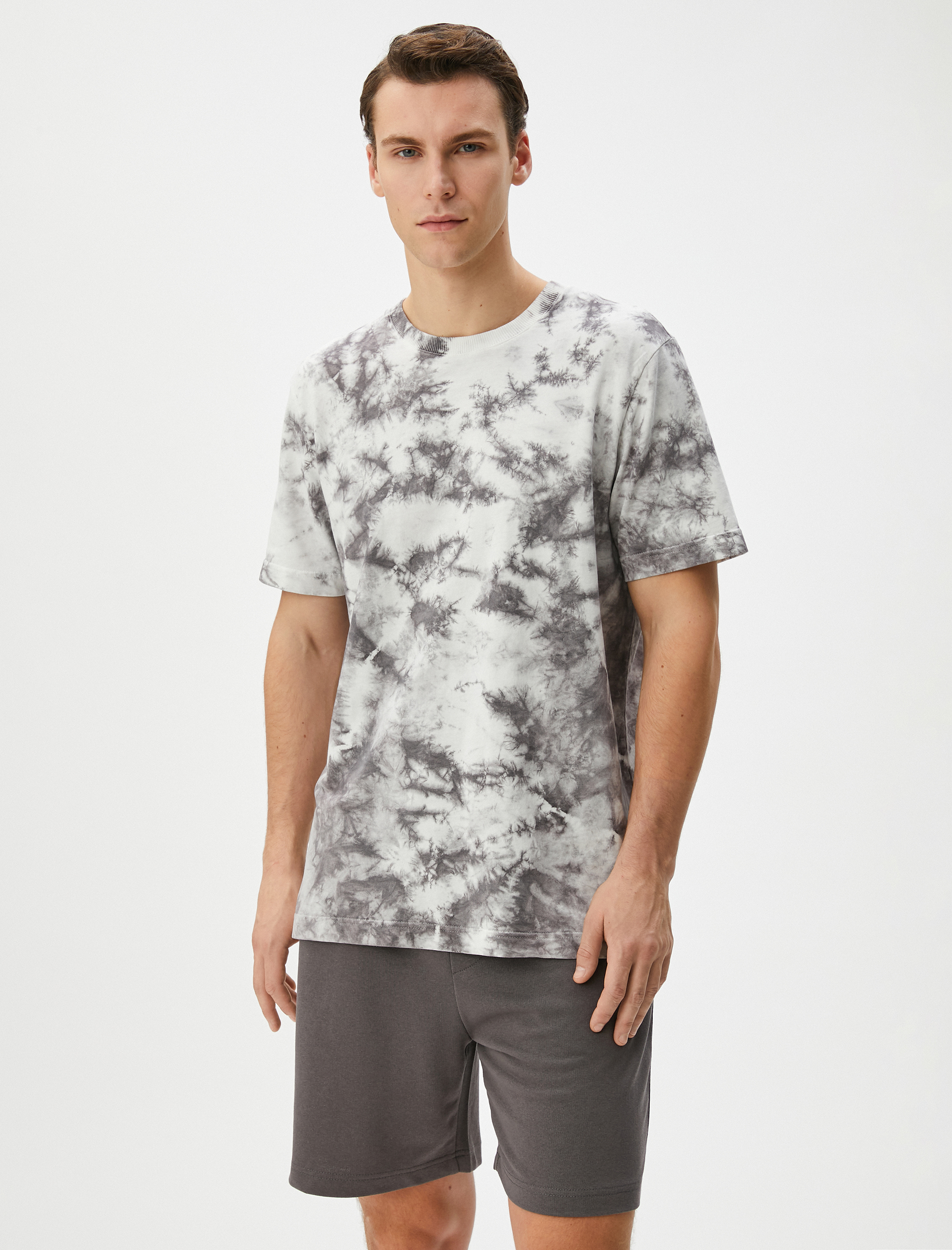   Basic Dokuma Şort Beli Bağcıklı Cep Detaylı