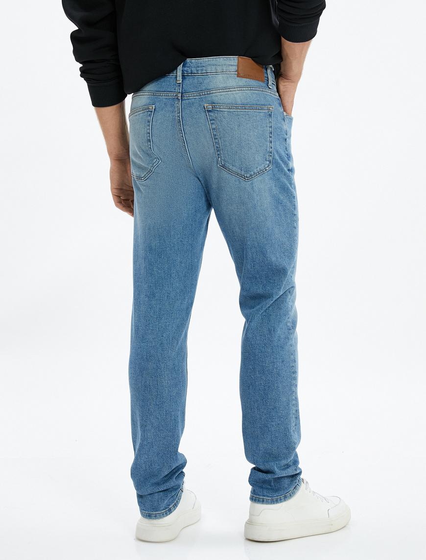   Slim Fit Kot Pantolon - Brad Jean