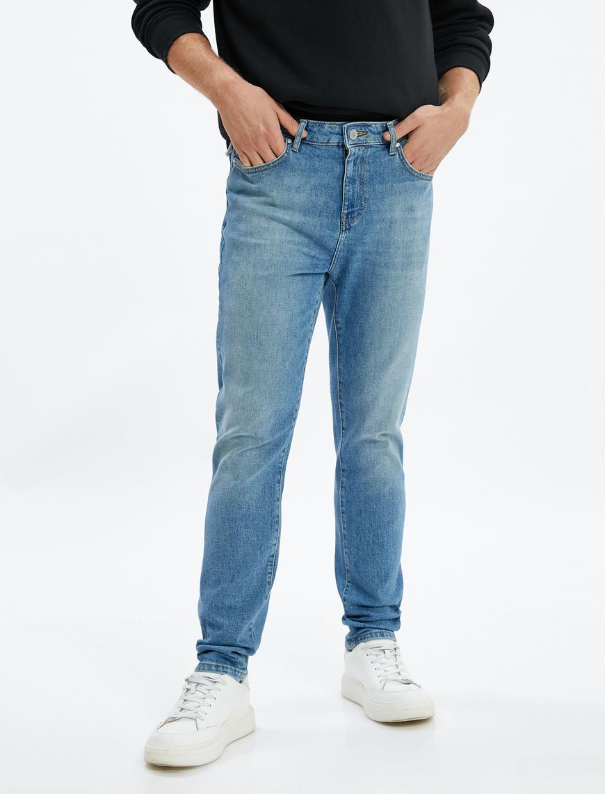   Slim Fit Kot Pantolon - Brad Jean