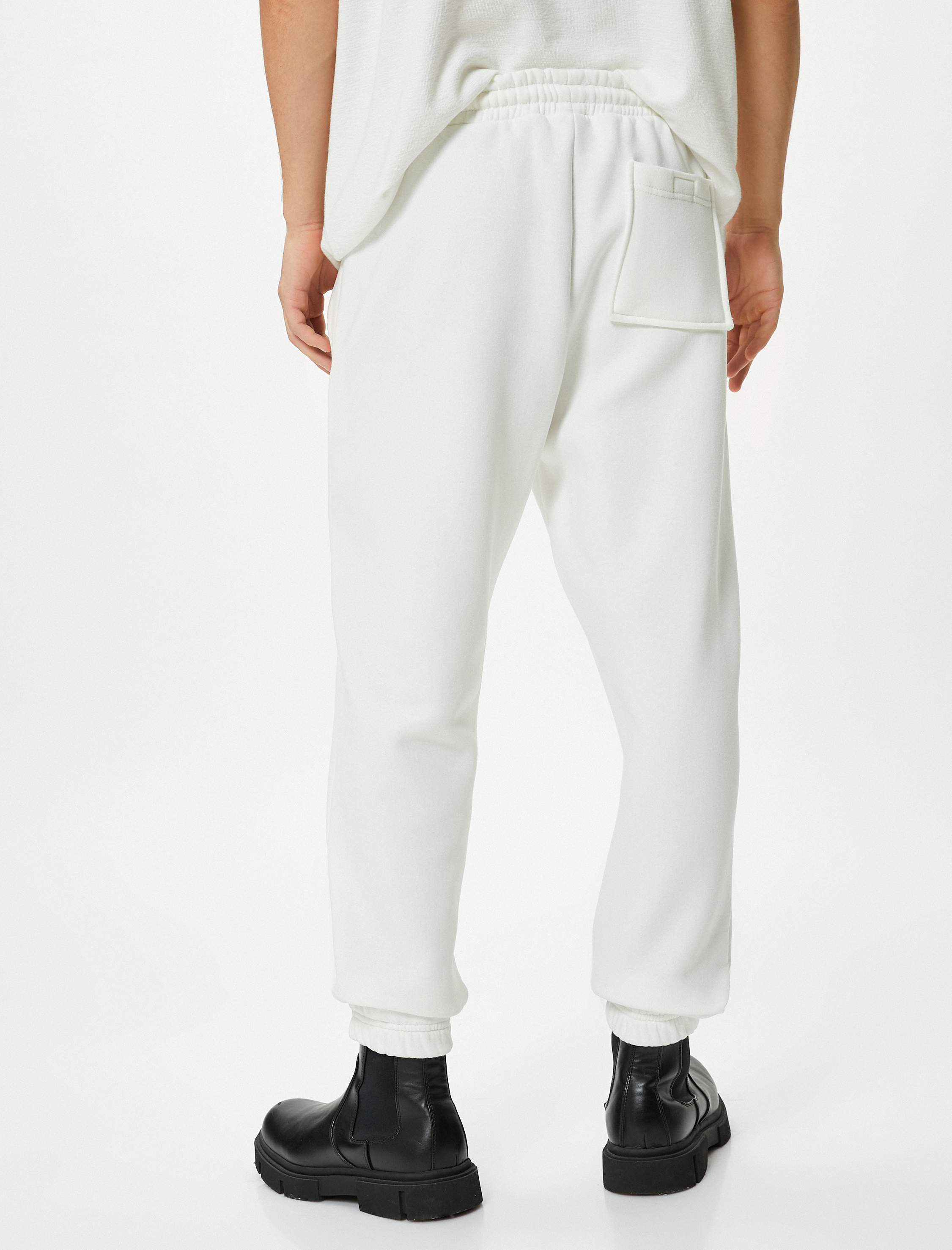 Rick and Morty Eşofman Altı Lisanslı Baskılı Beli Bağcıklı Şardonlu