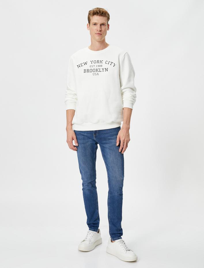  Skinny Fit Kot Pantolon - Michael Jean