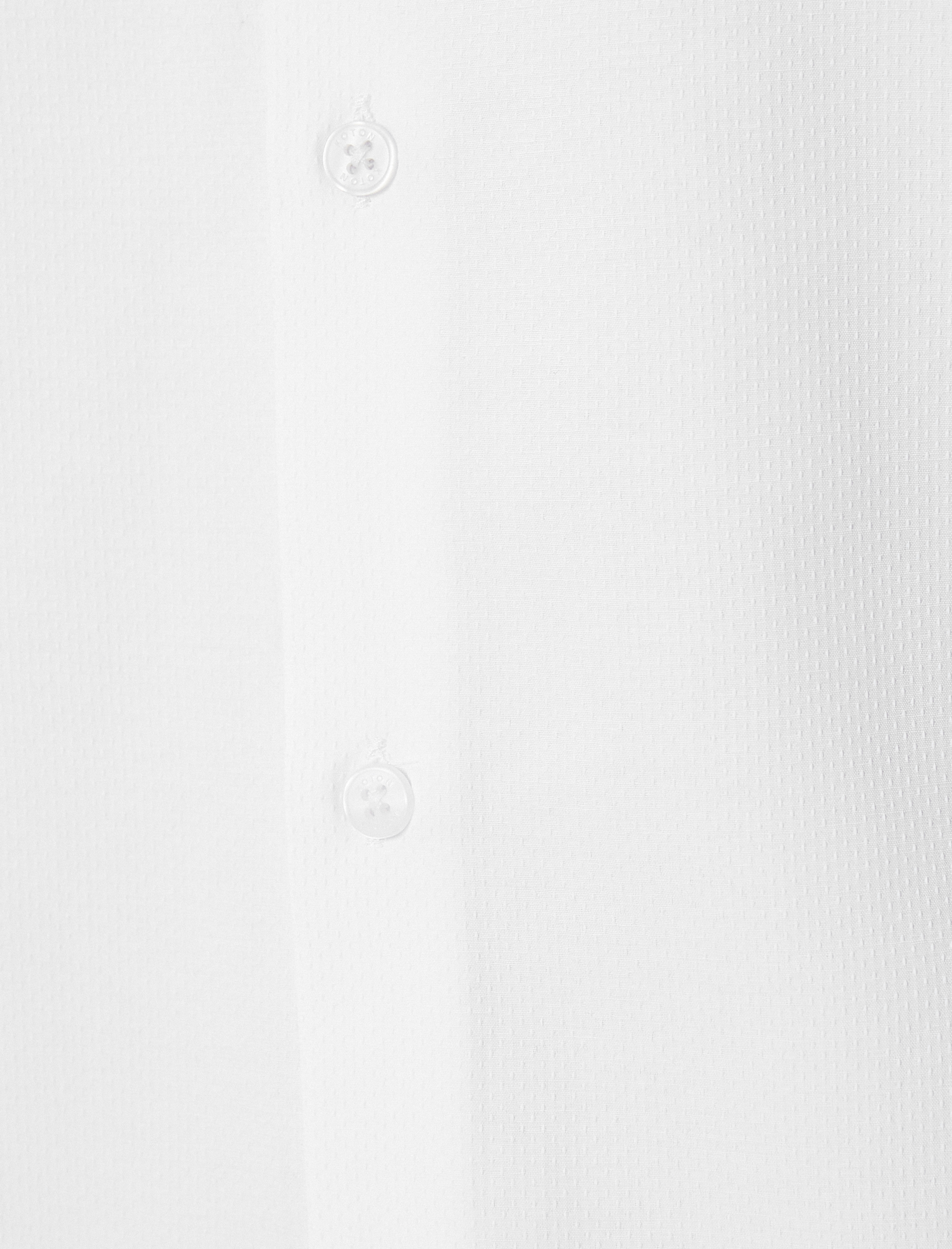   Slim Fit Gömlek Yarım İtalyan Yaka Düğmeli Dokulu