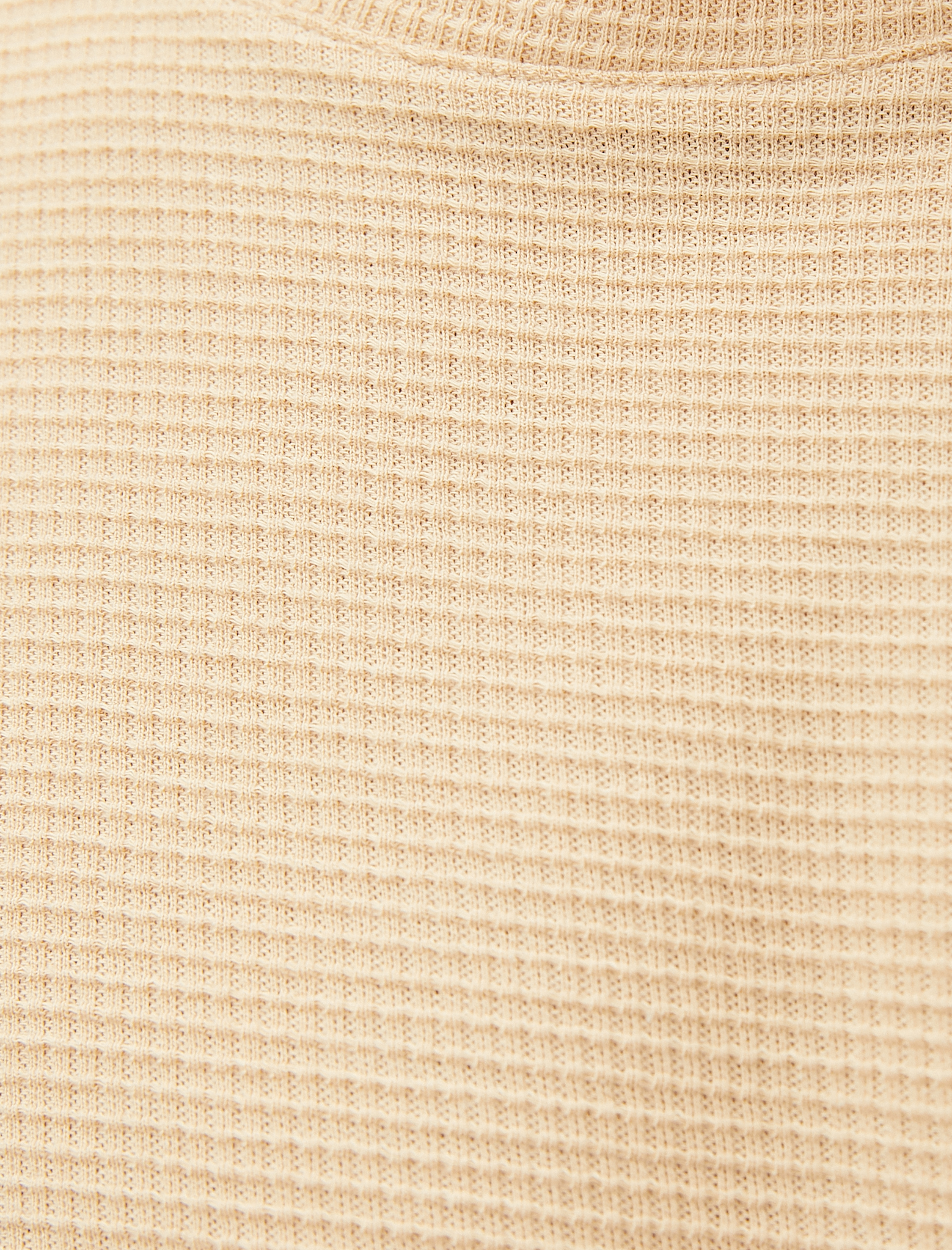   Basic Tişört Kumaş Detaylı Bisiklet Yaka Slim Fit Dokulu