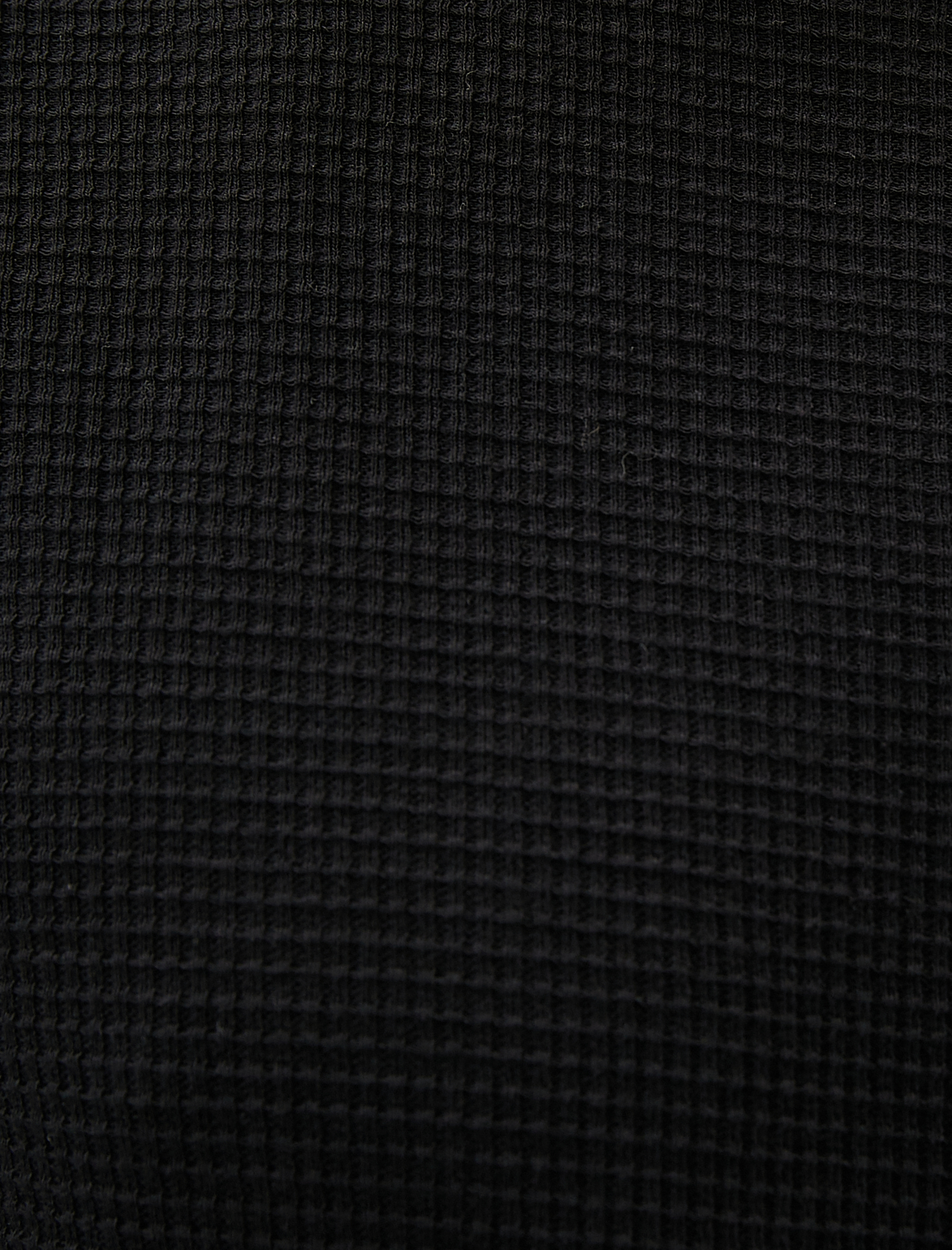   Basic Tişört Kumaş Detaylı Bisiklet Yaka Slim Fit Dokulu