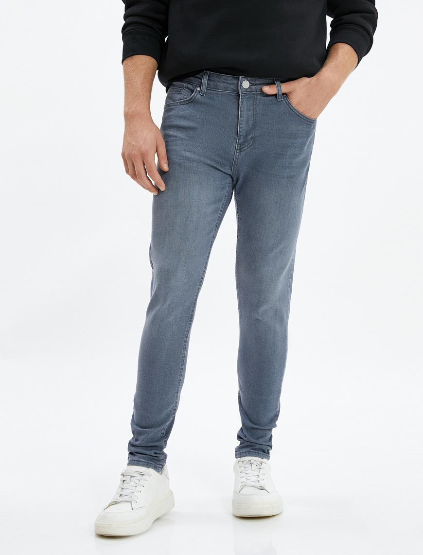   Skinny Fit Kot Pantolon - Michael Jean