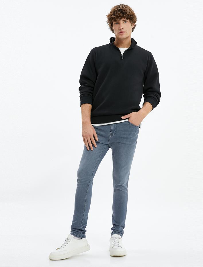  Skinny Fit Kot Pantolon - Michael Jean