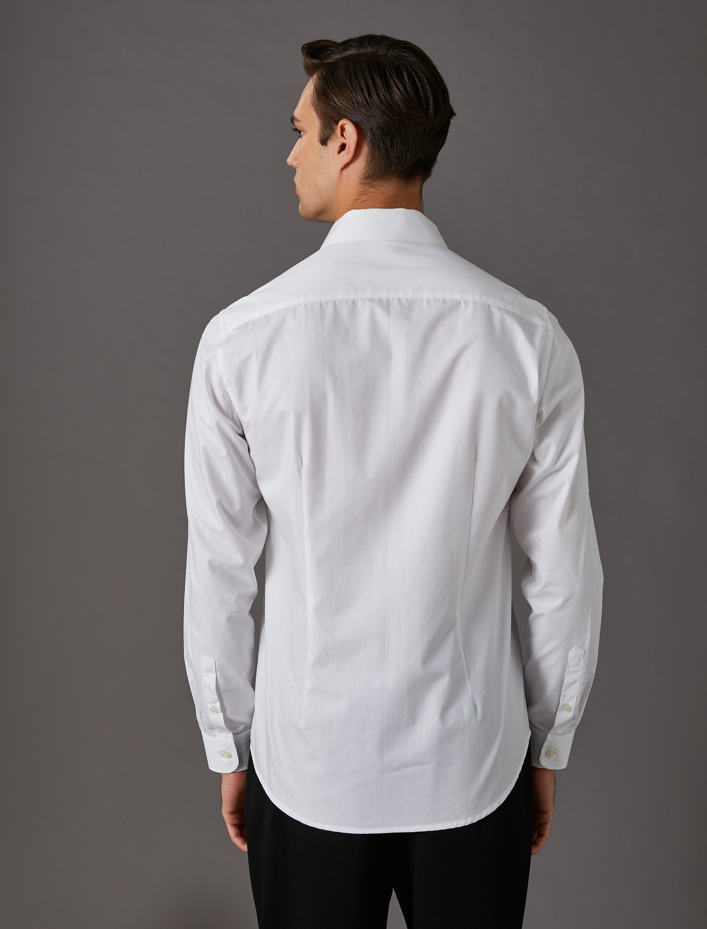   Klasik Gömlek Slim Fit Uzun Kollu Düğmeli